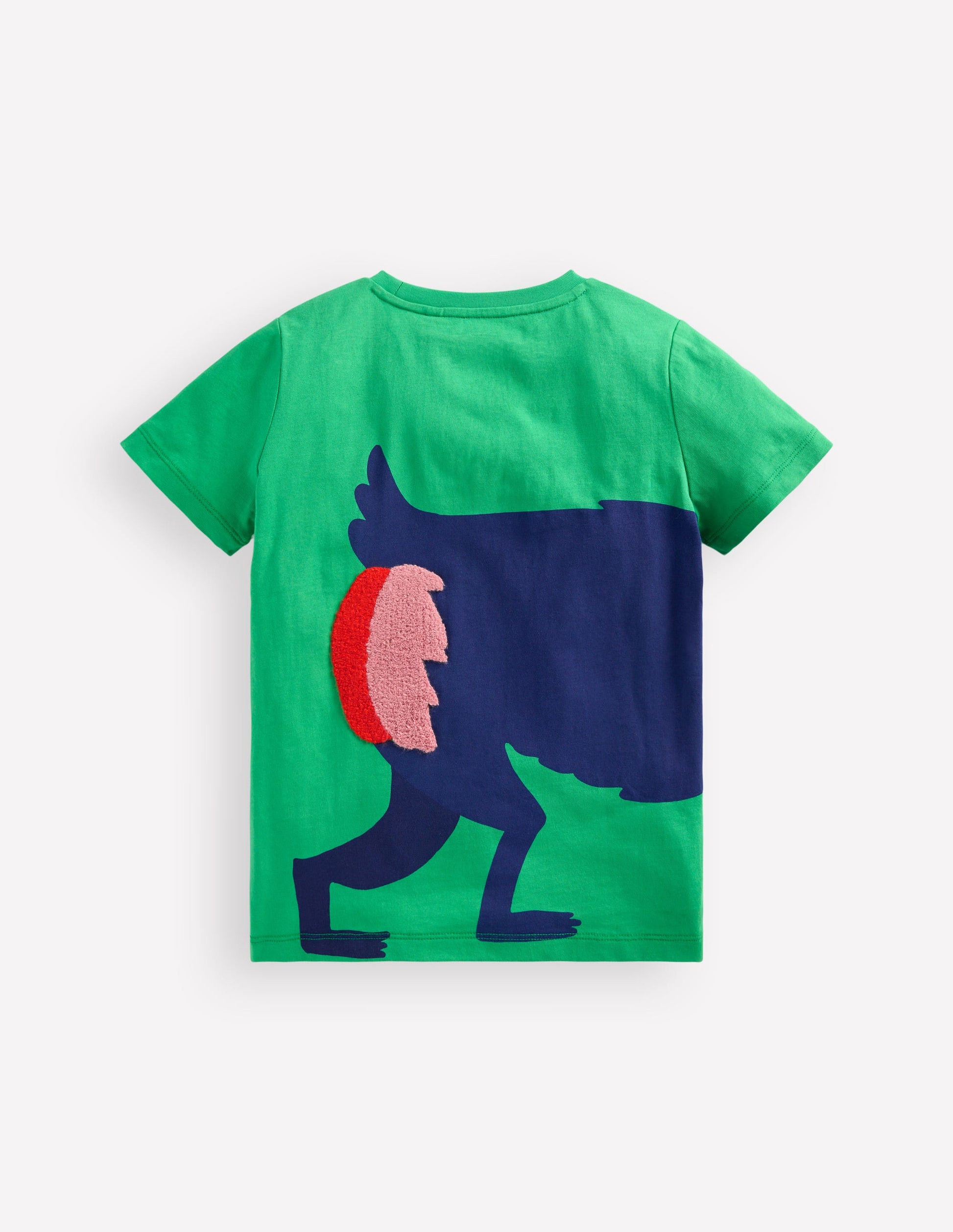 Lustiges T-Shirt mit Grafik-Blassgrün Pavian-2