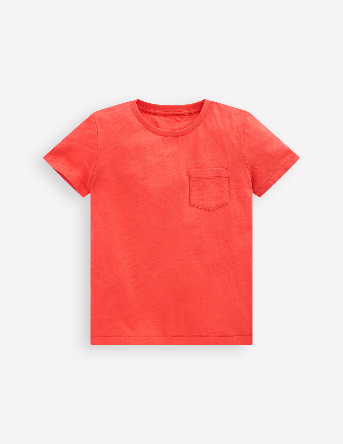 T-shirt manches courtes pour tous les jours-Orange corail-1