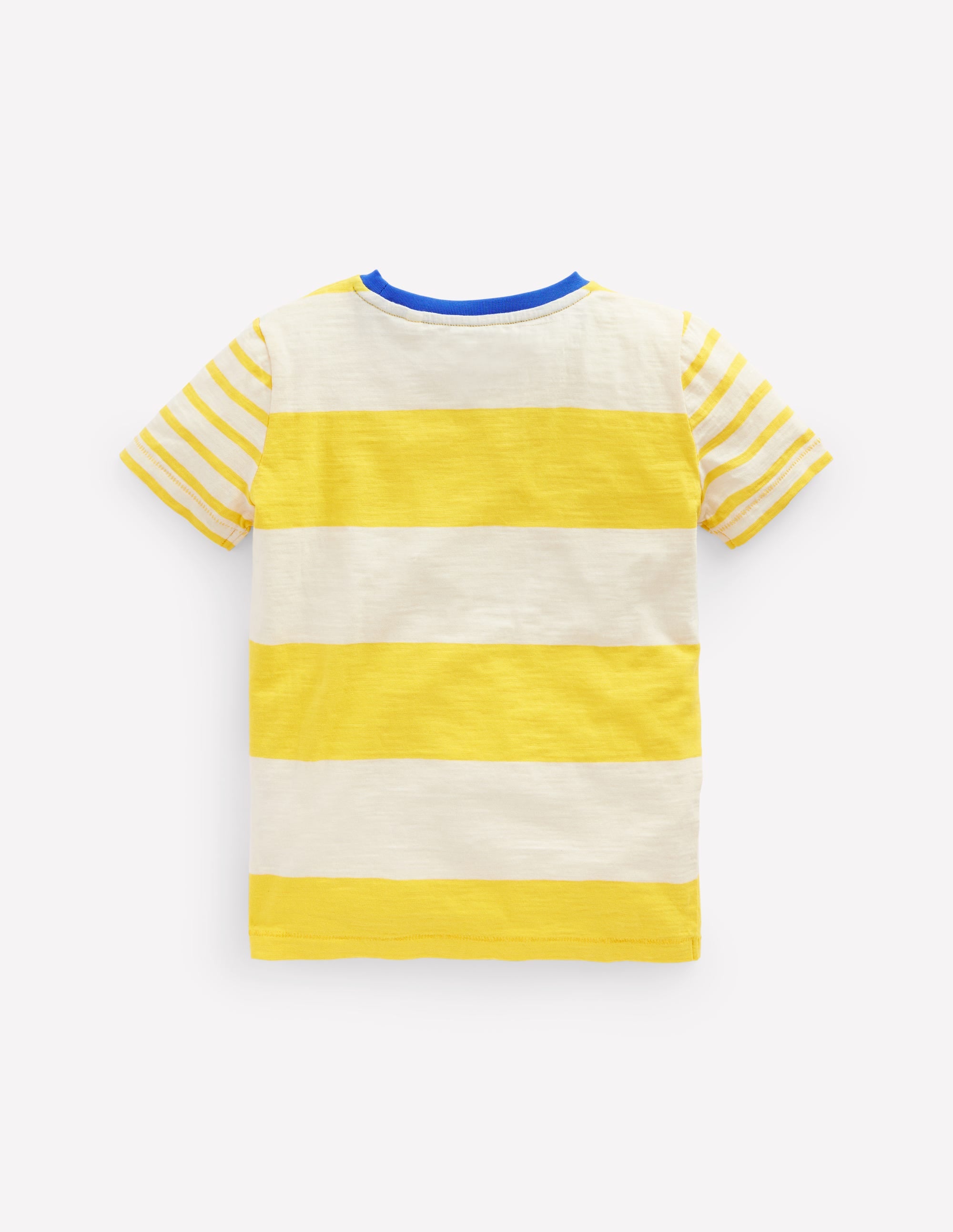 T-Shirt für den Alltag-Ananasgelb/Naturweiß Bunt - Image 2