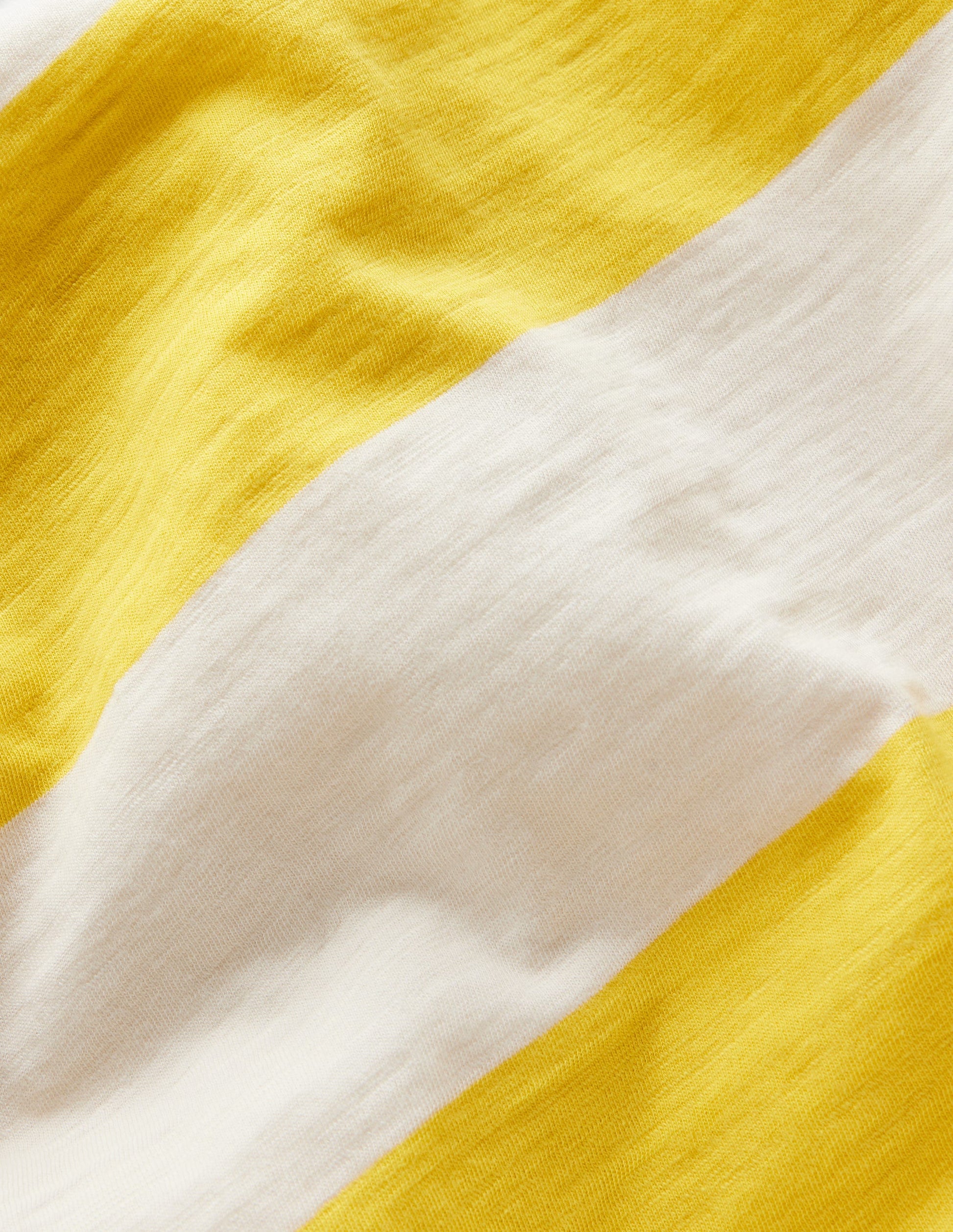 T-Shirt für den Alltag-Ananasgelb/Naturweiß Bunt-3