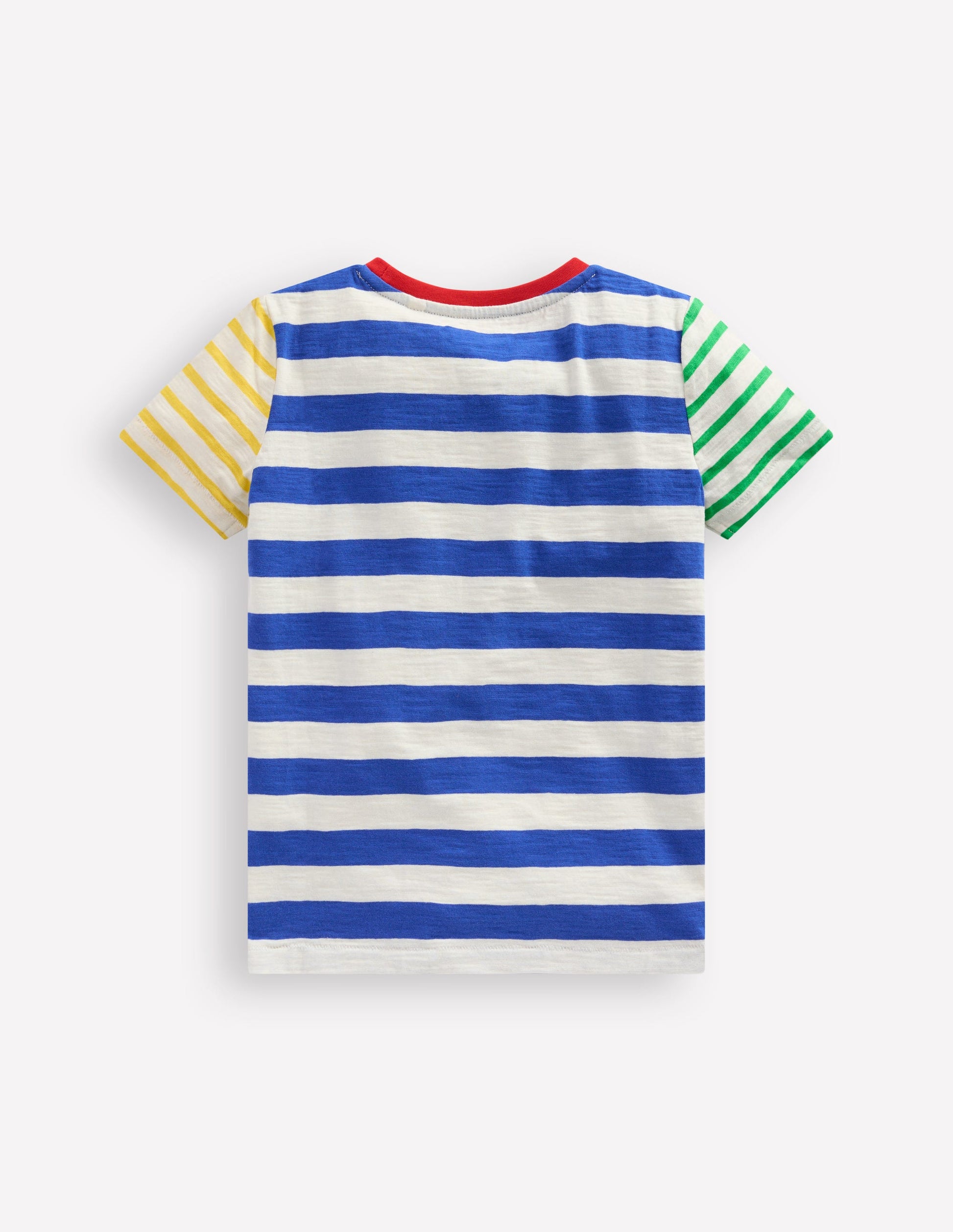 T-Shirt für den Alltag-Mustermix, Gestreift-2