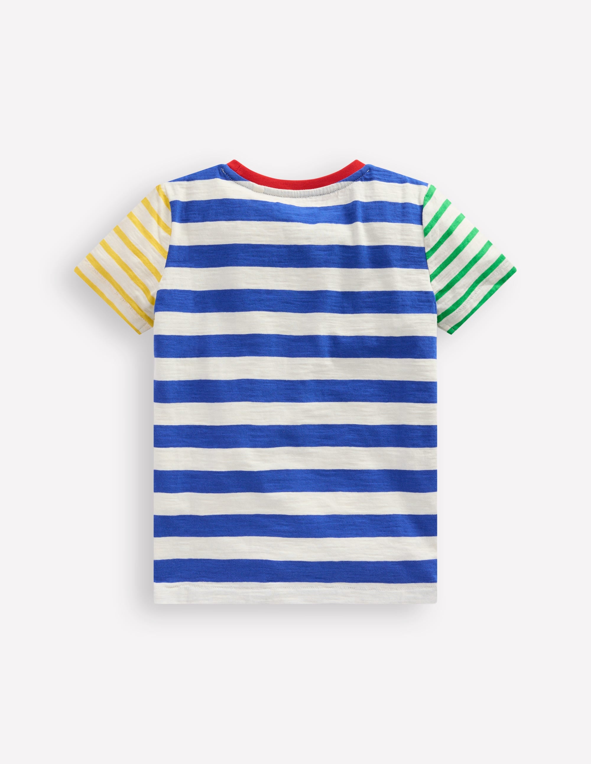 T-Shirt für den Alltag-Mustermix, Gestreift - Image 2