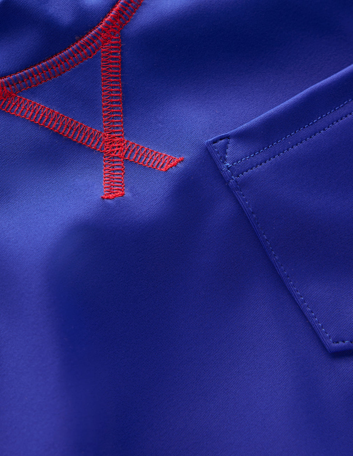Kurzärmliges Badeshirt-Leuchtendes Blau - Image 3