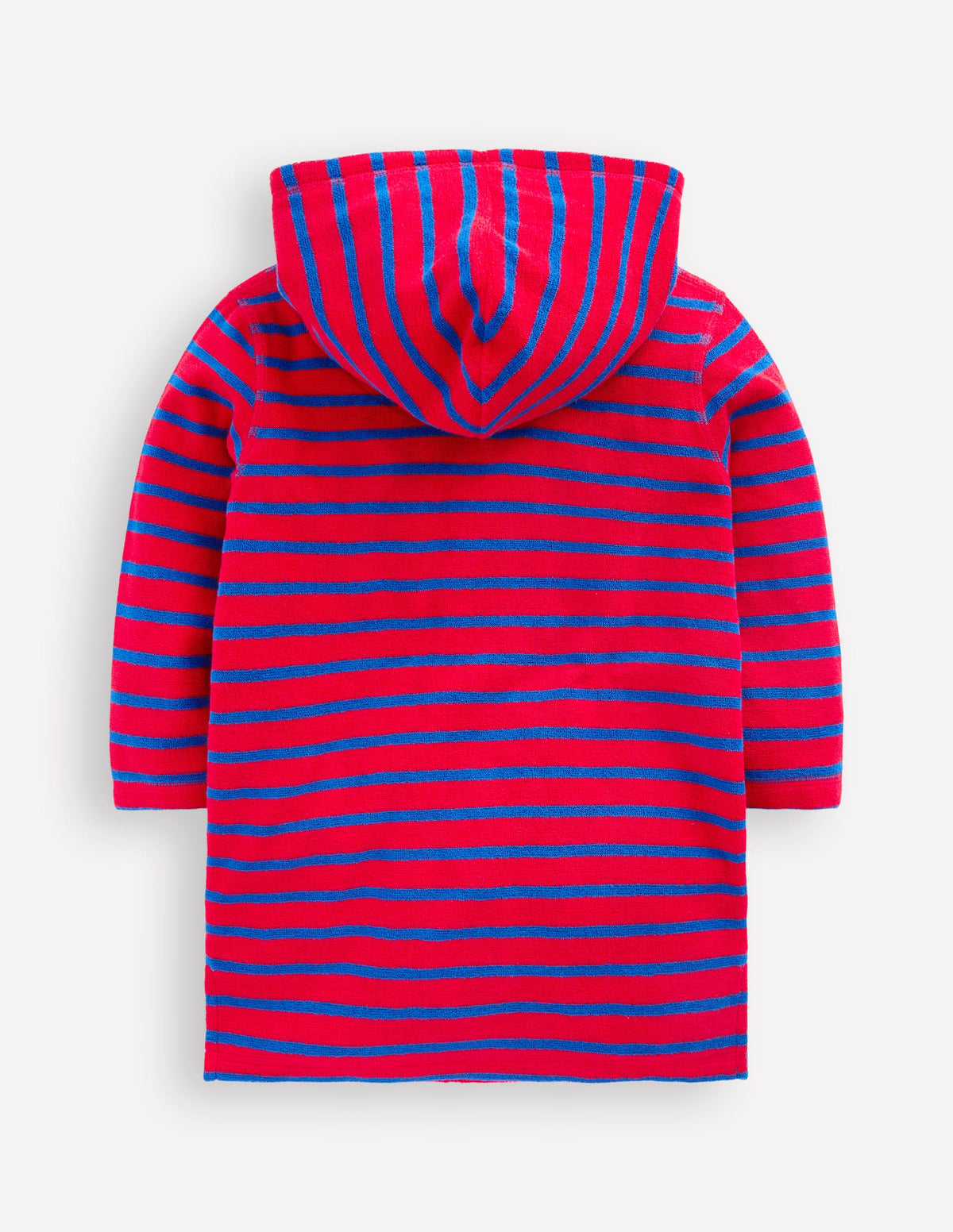 Frottee-Badeponcho mit Applikation-Galerie-Blau/Mohnblumenrot Krokodil - Image 2