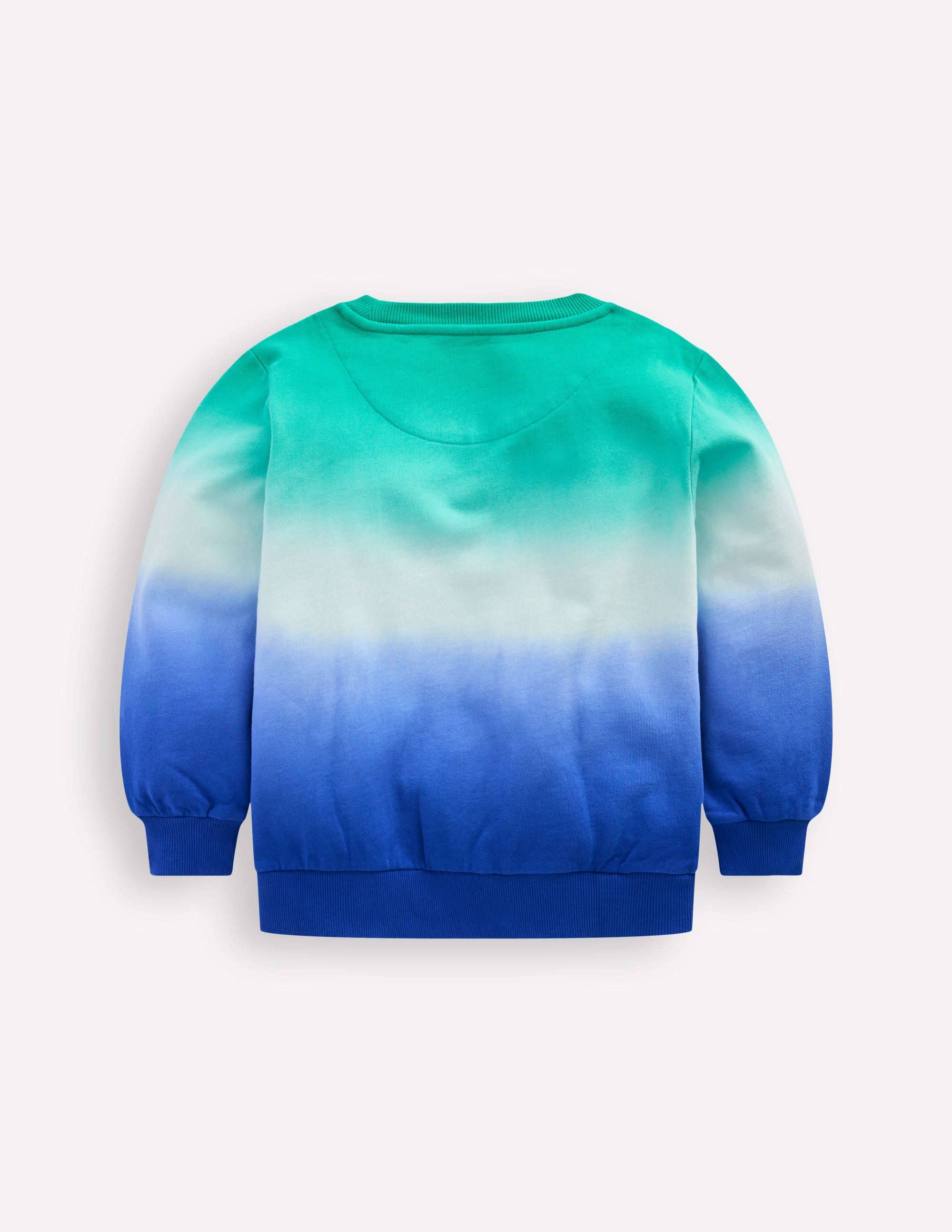 Batik-Sweatshirt-Leuchtendes Blau/Aquamarinblau - Image 2
