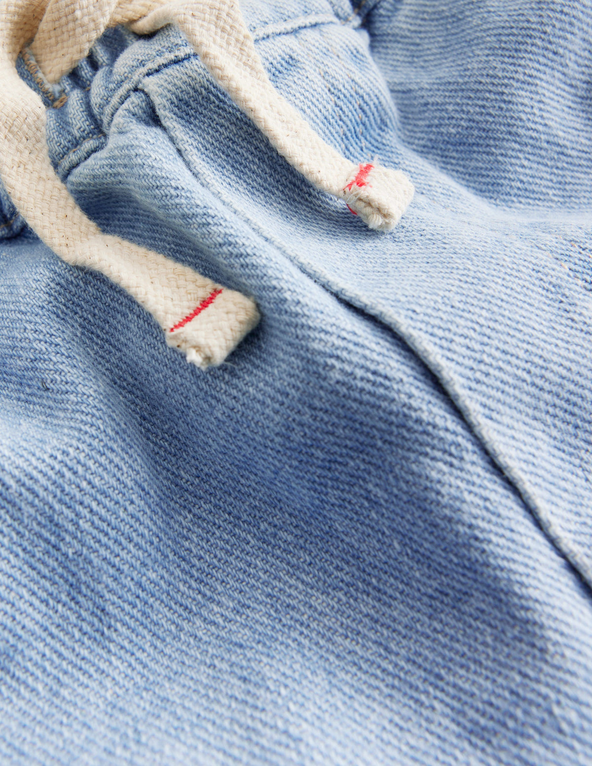 Pantalon style charpentier à enfiler-Bleu Clair Délavé - Image 3
