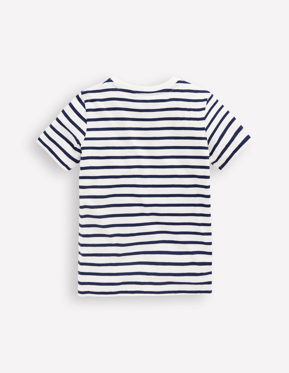 T-shirt manches courtes pour tous les jours-Bleu universitaire/écru - Image 2
