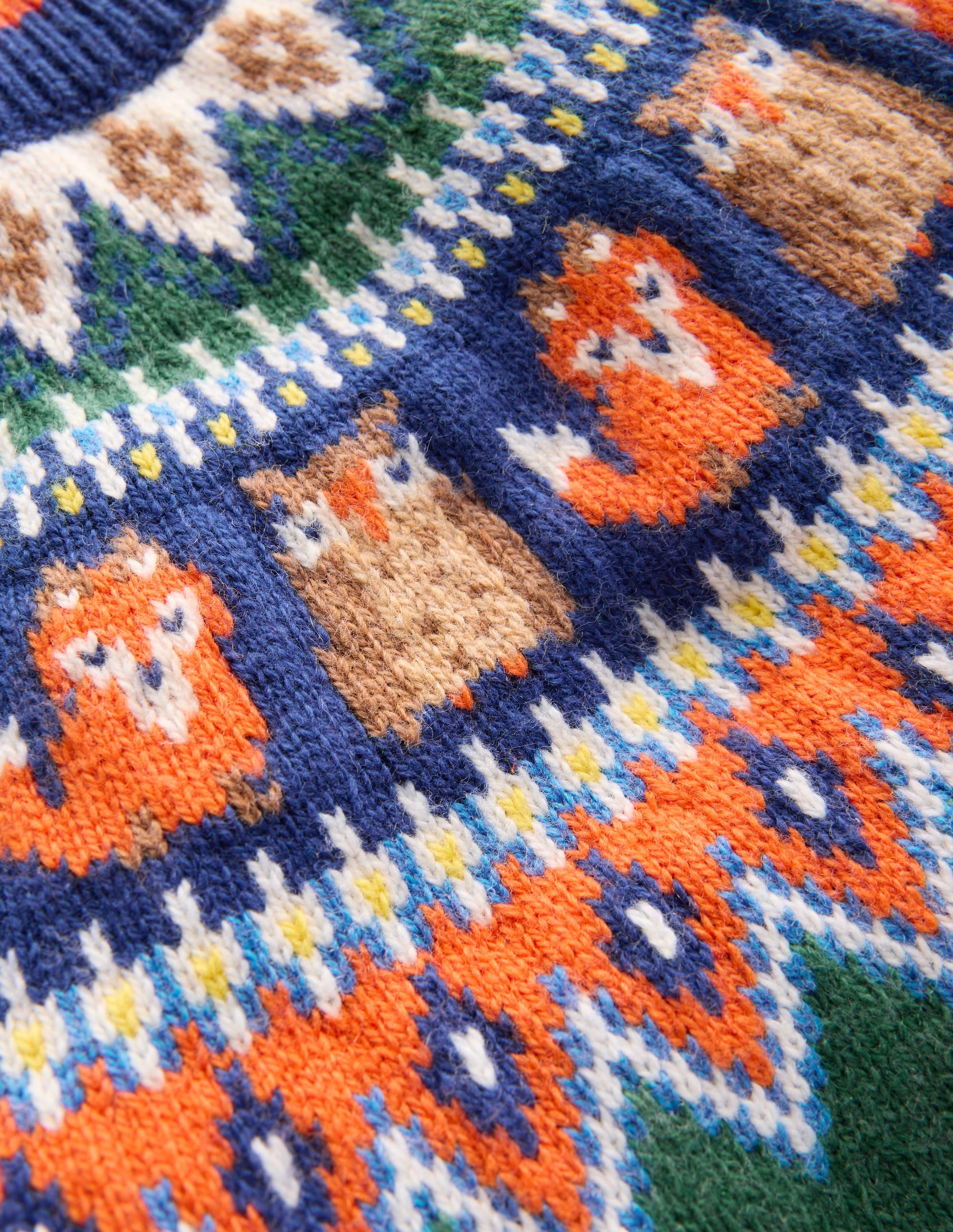 Fair-Isle-Pullover-Juwelengrün Wald - Image 7