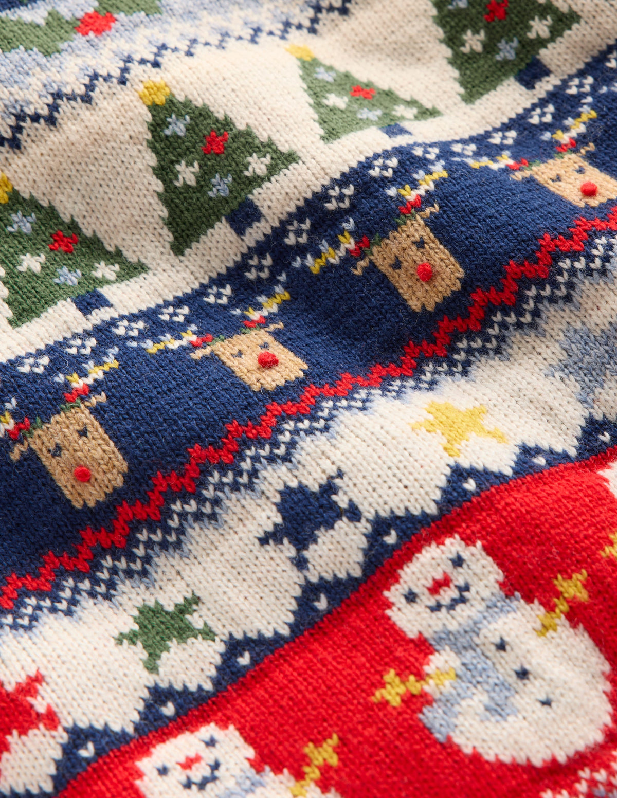 Fair-Isle-Pullover-Bunt Weihnachtliches Fair-Isle-Muster - Image 3