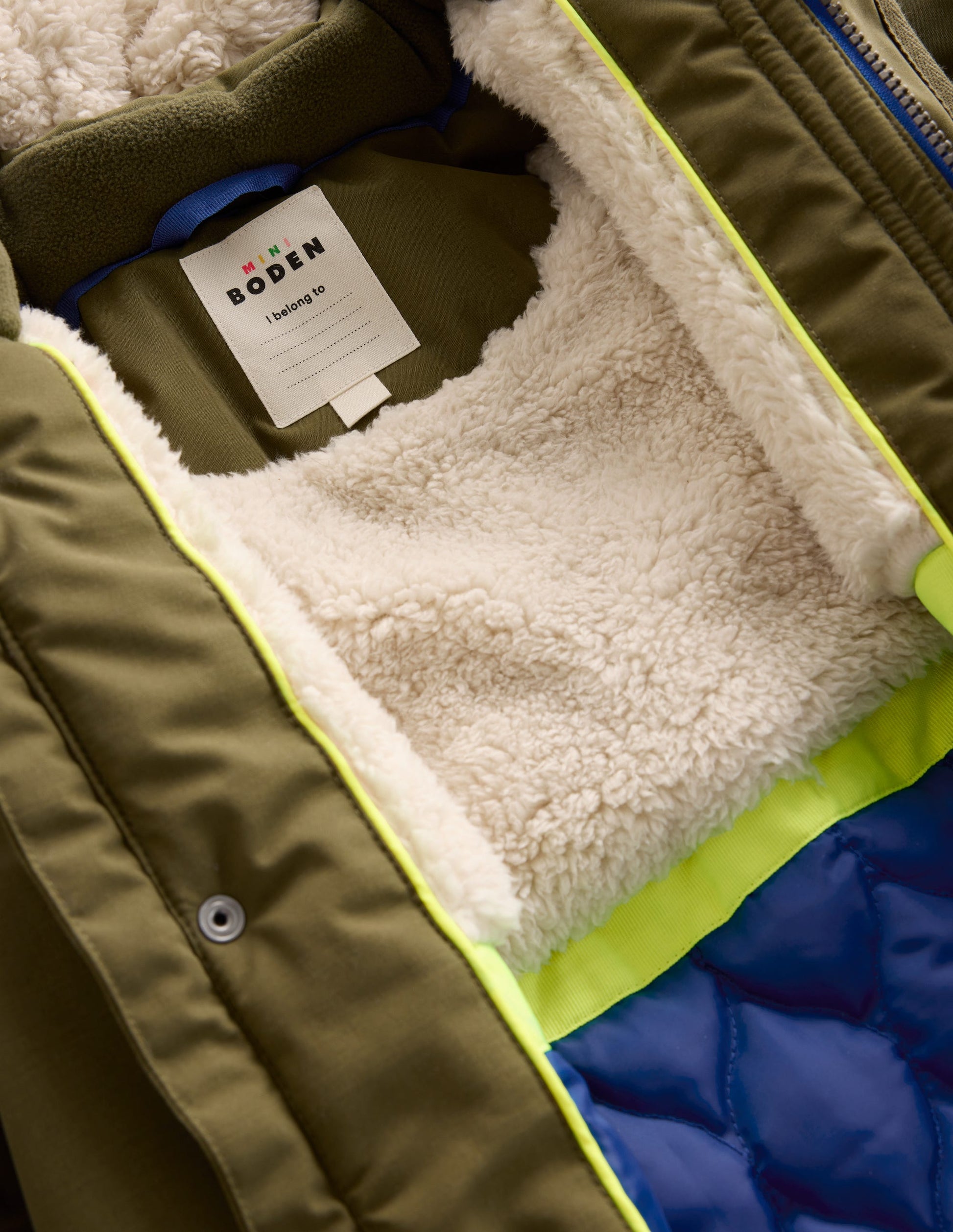 Wasserdichter Parka-Waldgrün-5