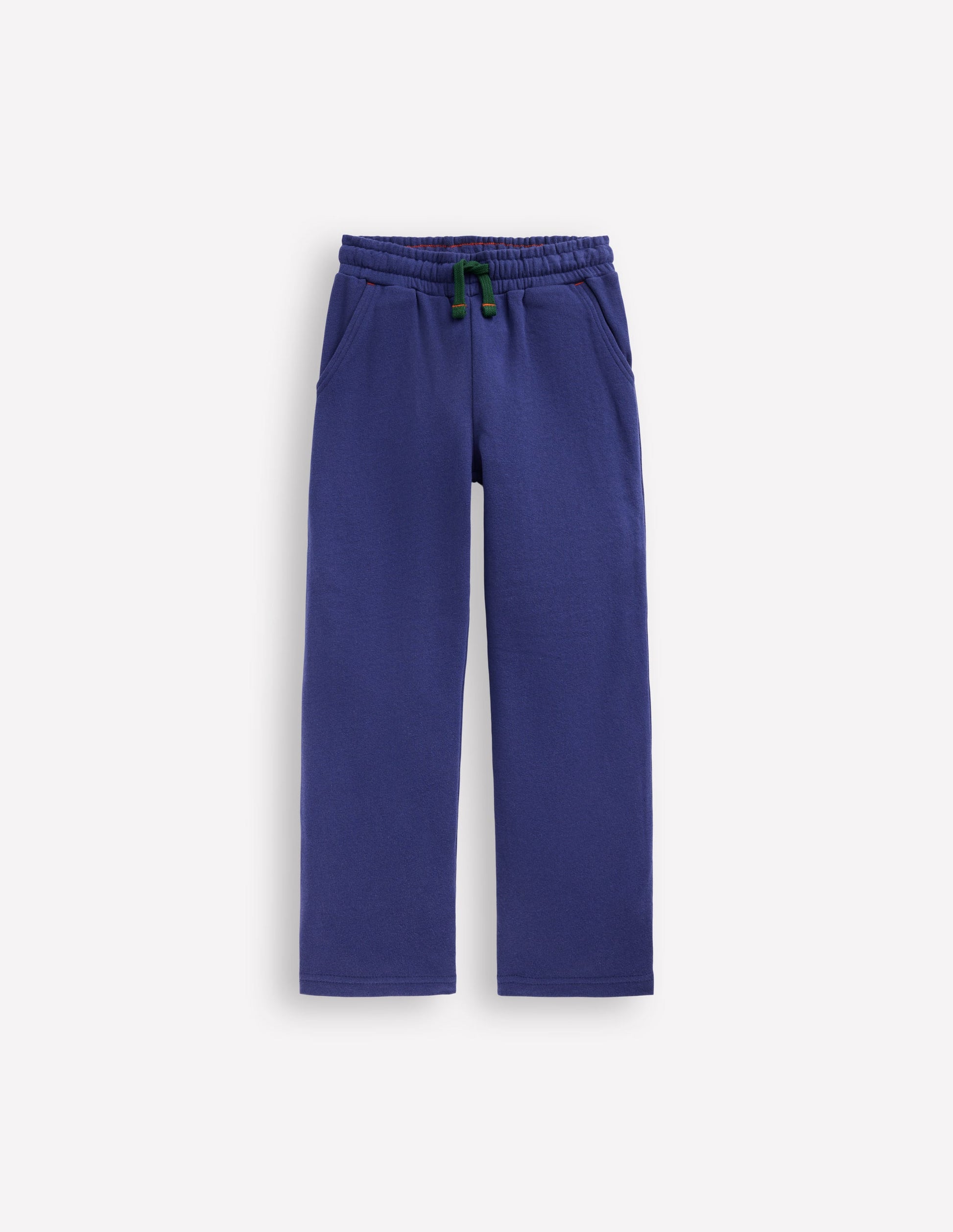 Straight Leg Joggers-Navy-1