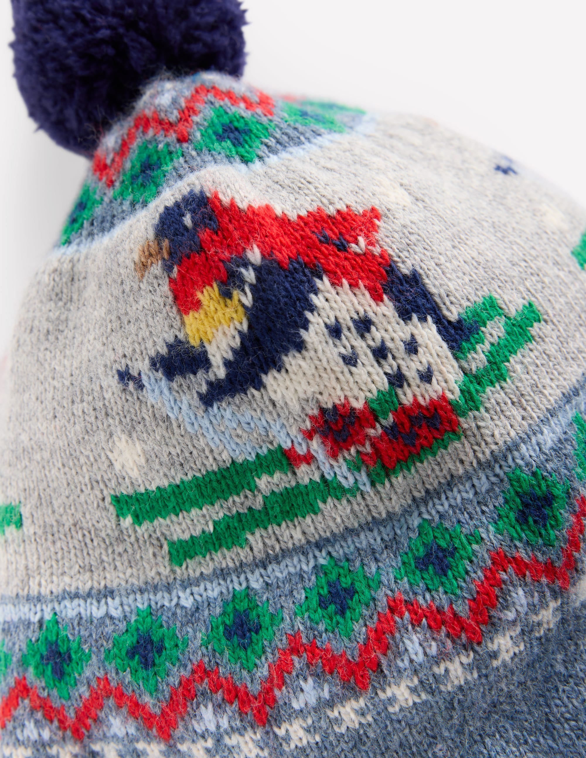 Fair-Isle-Strickset für Babys-Alaskablau Pinguine - Image 2
