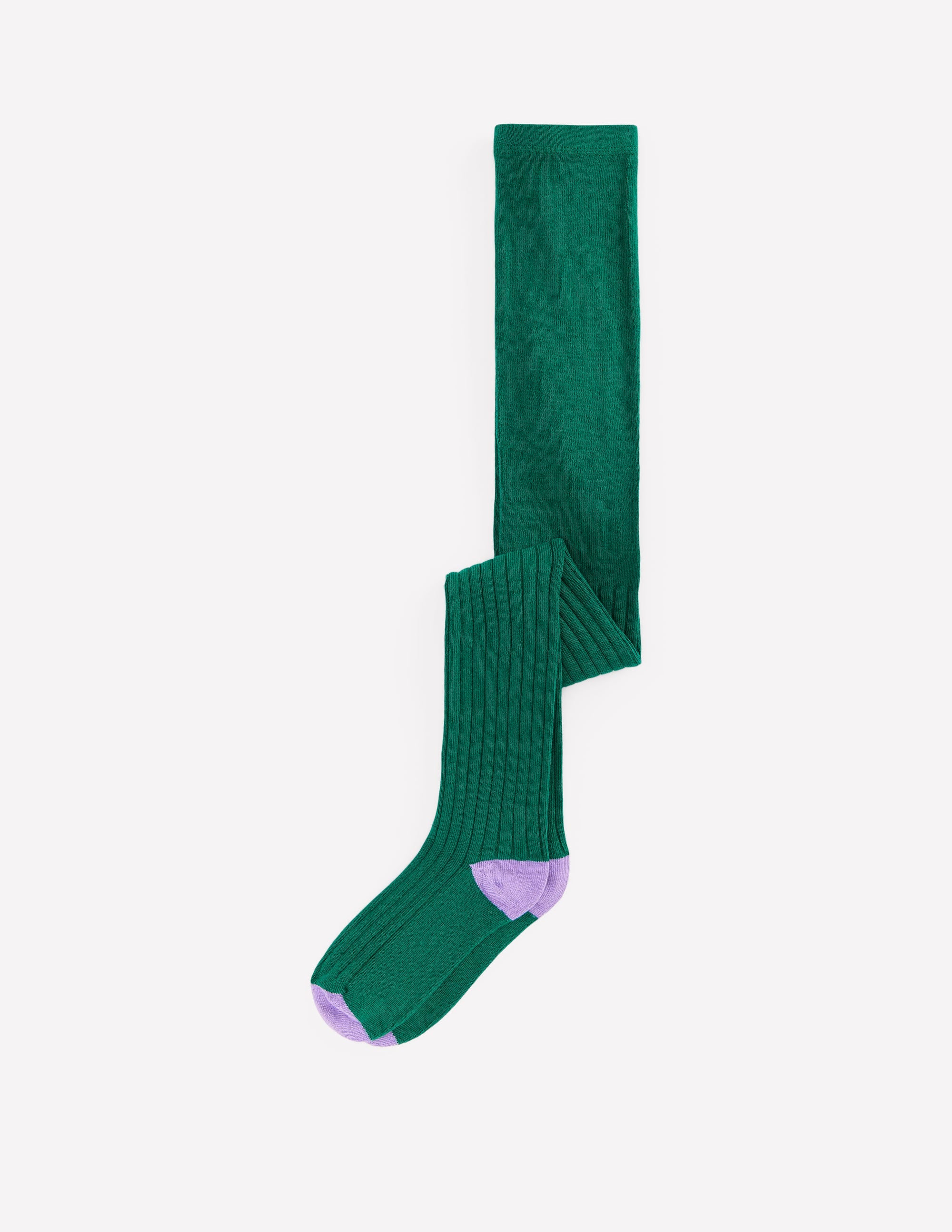 Ribbed Tights-Alpine Green - Image 1