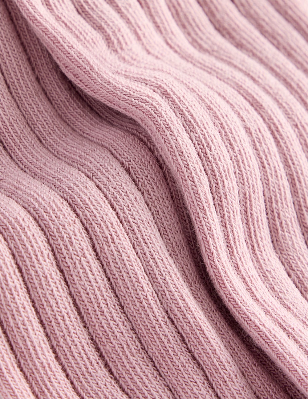Gerippte Baby-Strumpfhose-Vintage-Rosa - Image 3