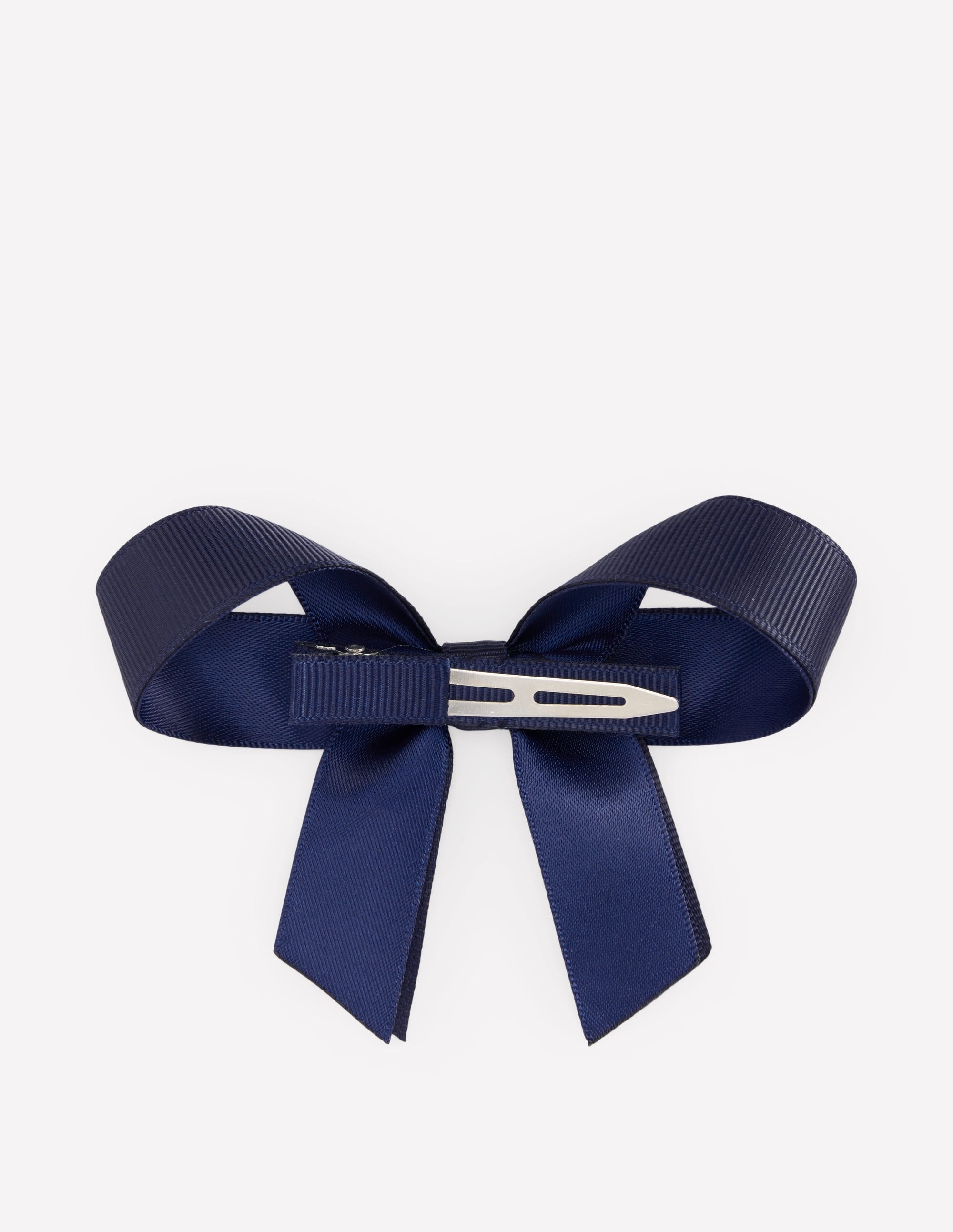 Hair Bows-College Navy - Image 2