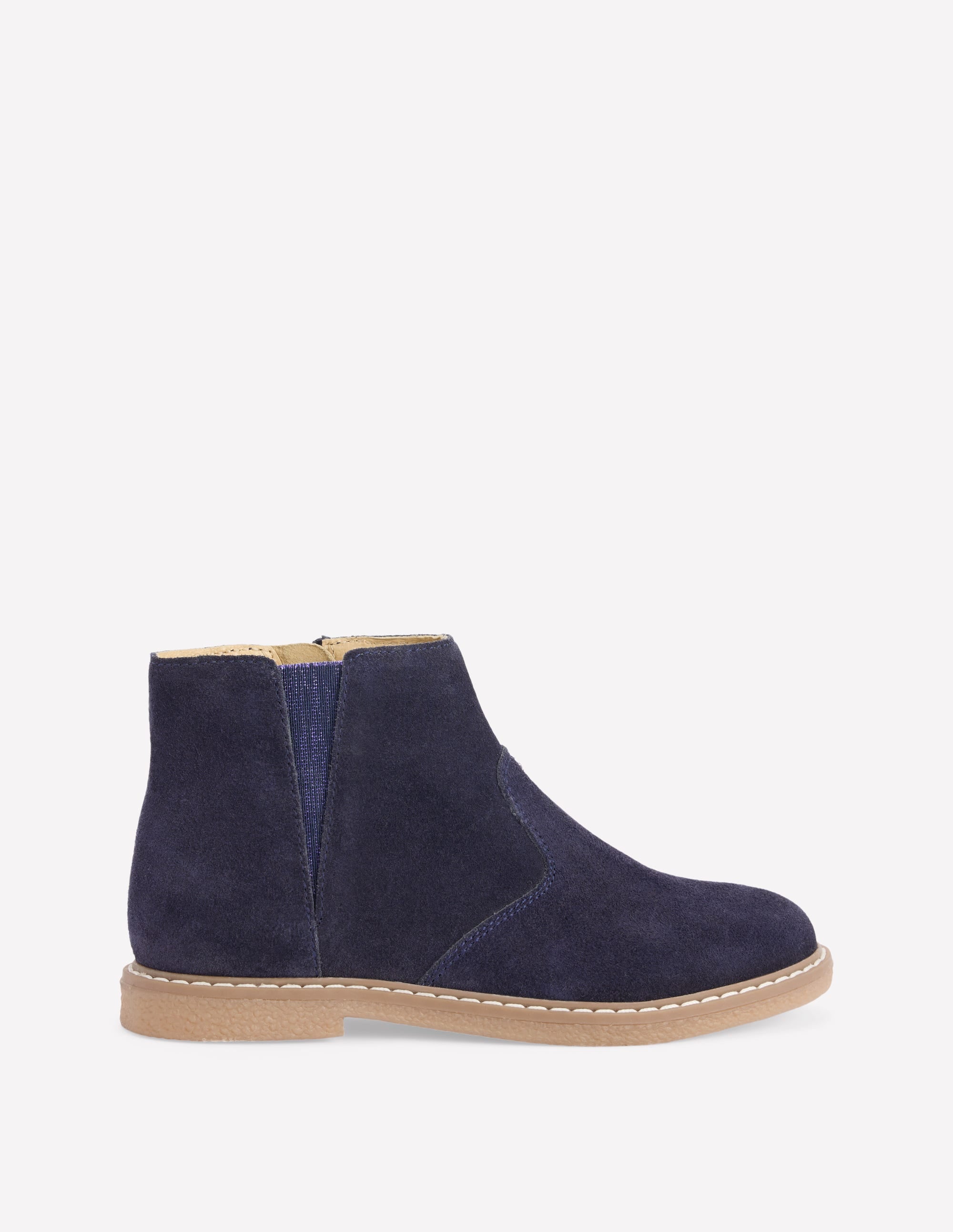 Wildleder-Stiefeletten-Schuluniform-Marineblau - Image 1
