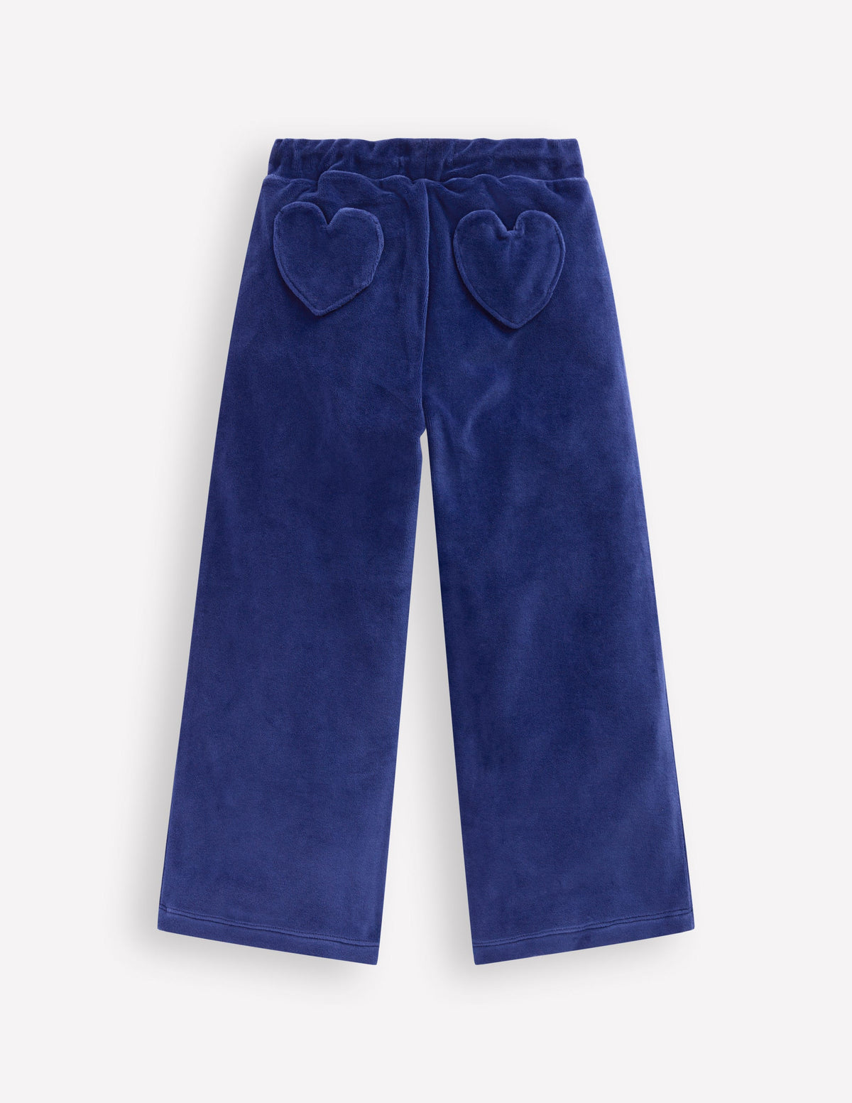 Samt-Jogginghose mit Herztasche-Steuerbordblau - Image 2