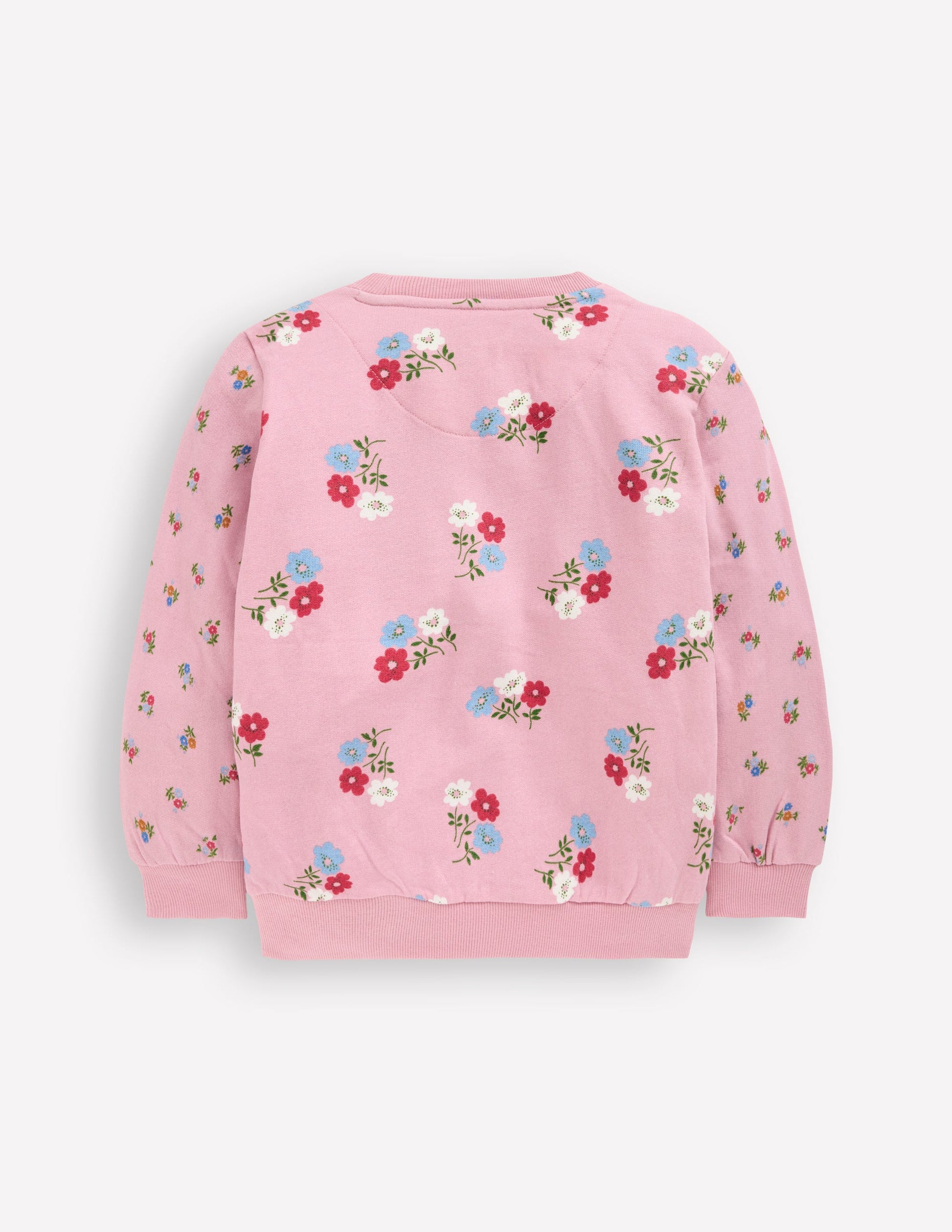 Bedrucktes Sweatshirt-Kuddelmuddel Blumenmuster-5
