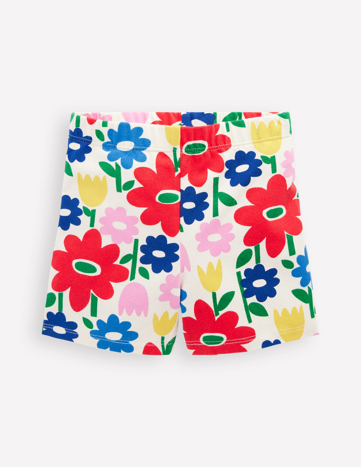 Radlerhose-Bunt Pop-Blume-1