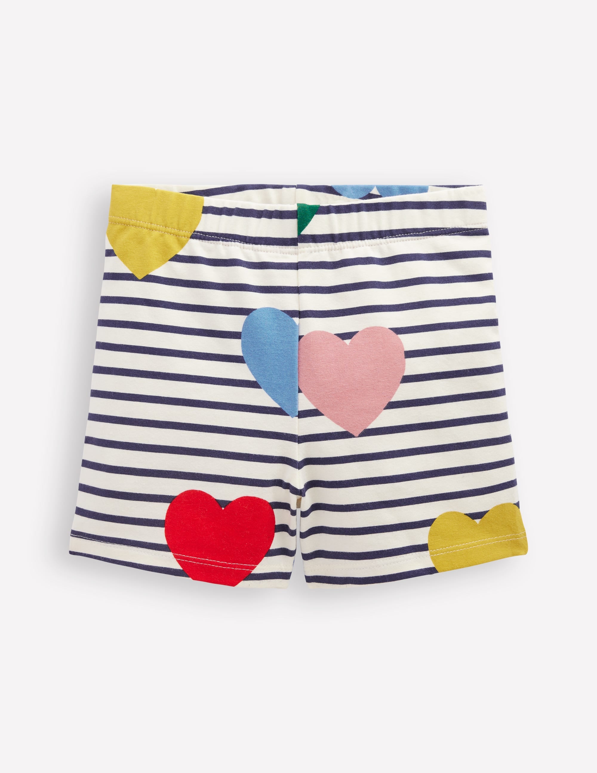 Radlerhose-Bunt Herz Streifen - Image 1