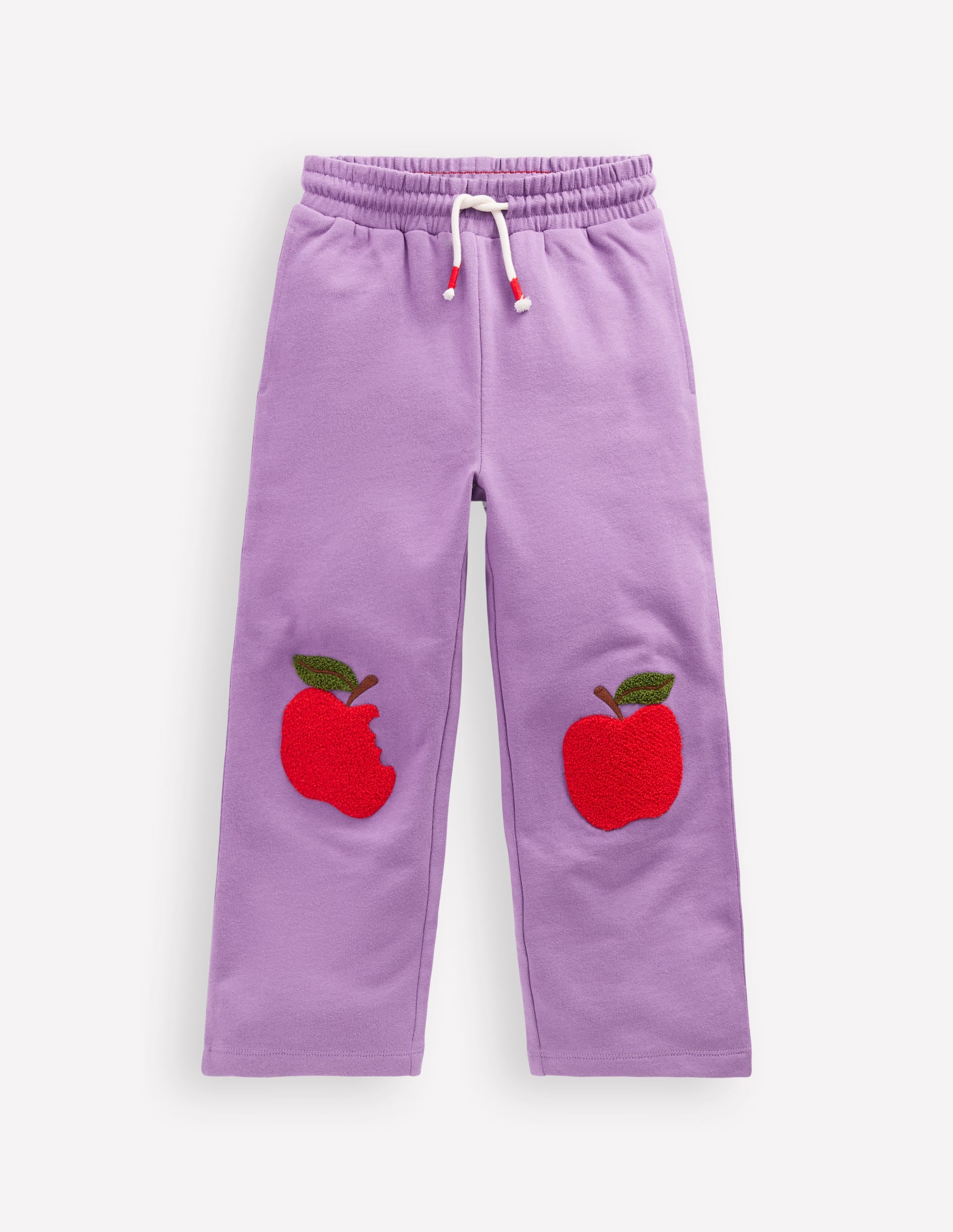 Bobbie Jogginghose mit Applikationen-Asternlila Äpfel - Image 1