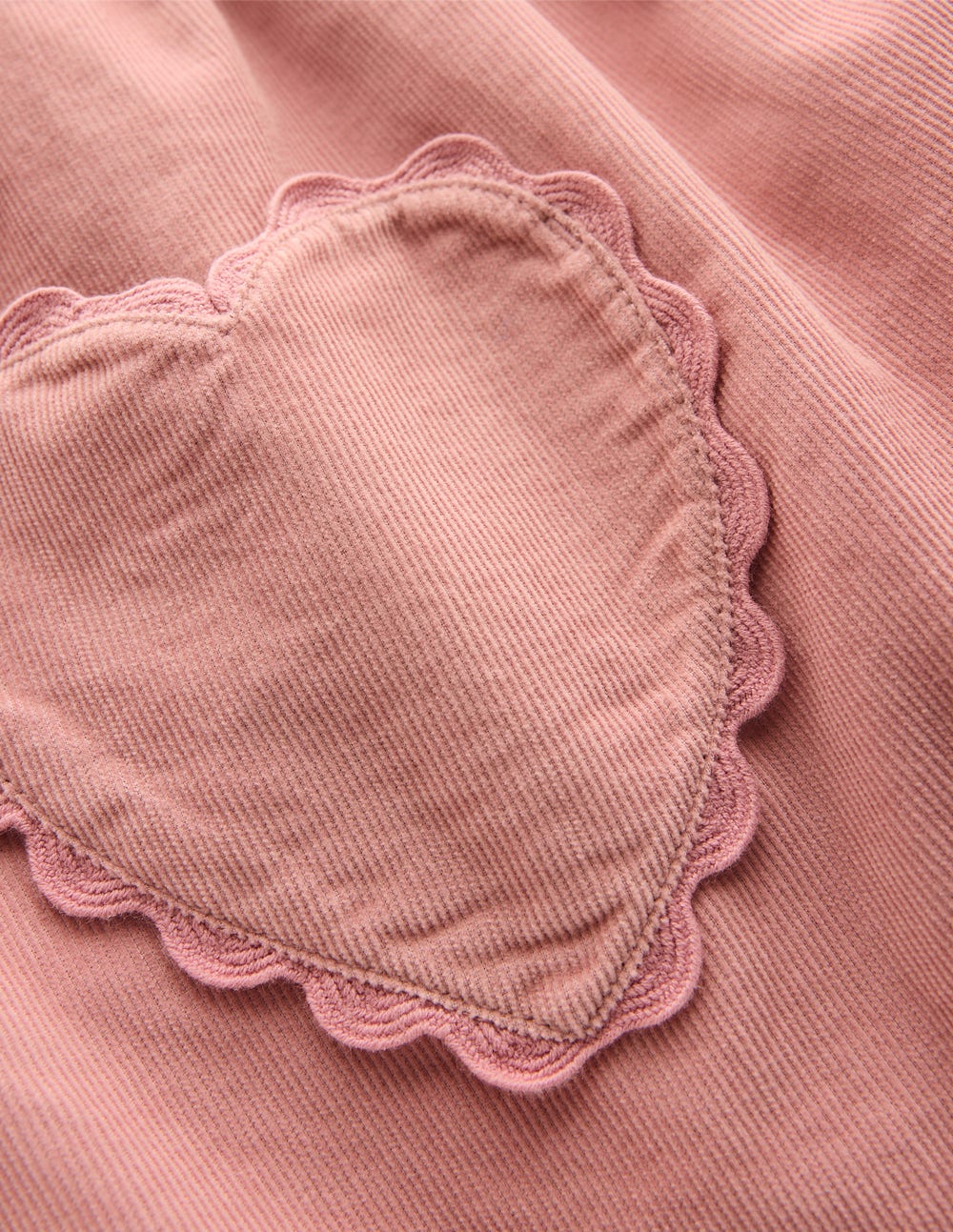 Jupe zigzag-Rose vintage-3