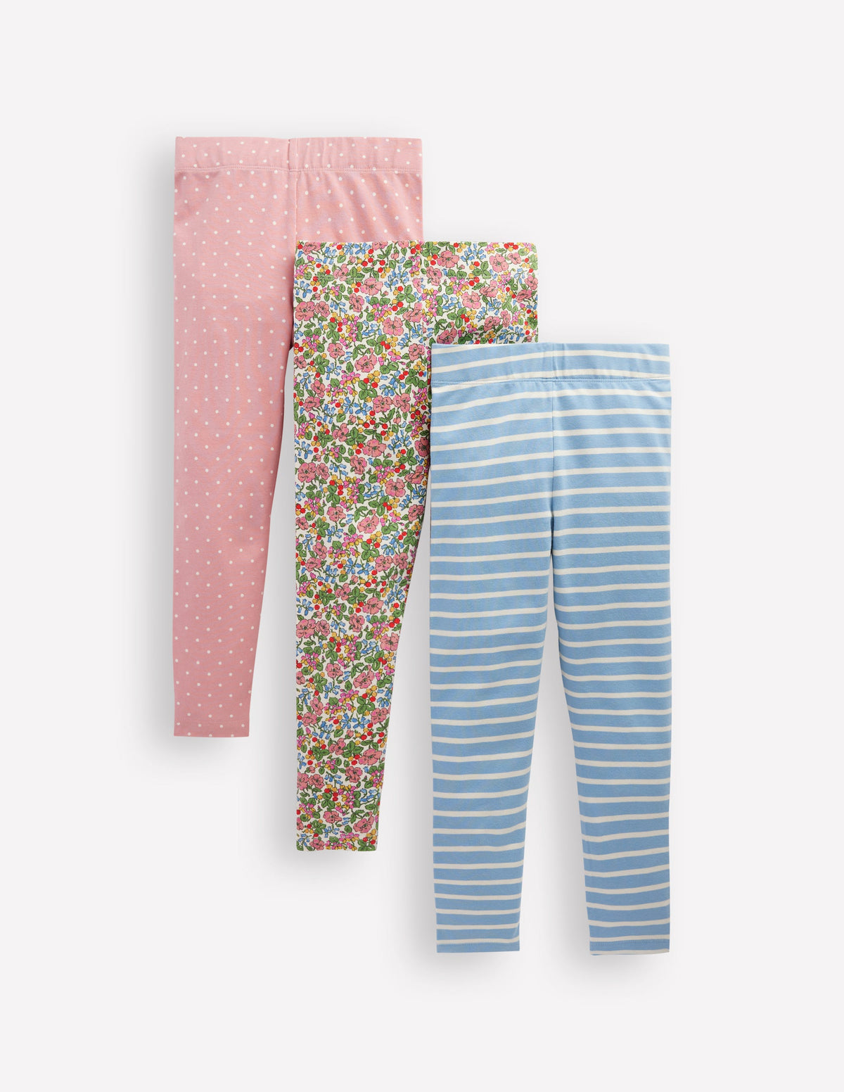 3er-Pack Leggings-Beeren Blumenmuster Set - Image 1