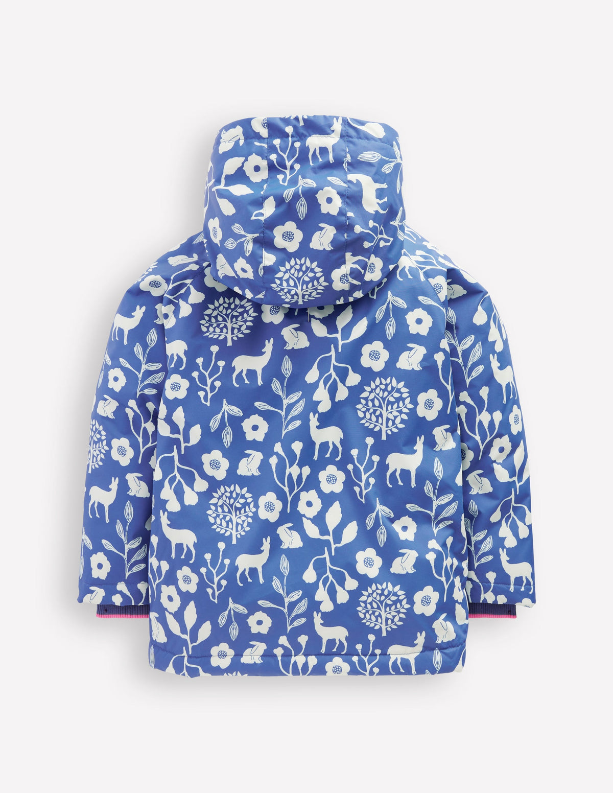Anorak mit Sherpa-Futter-Blauhäher Wald - Image 2