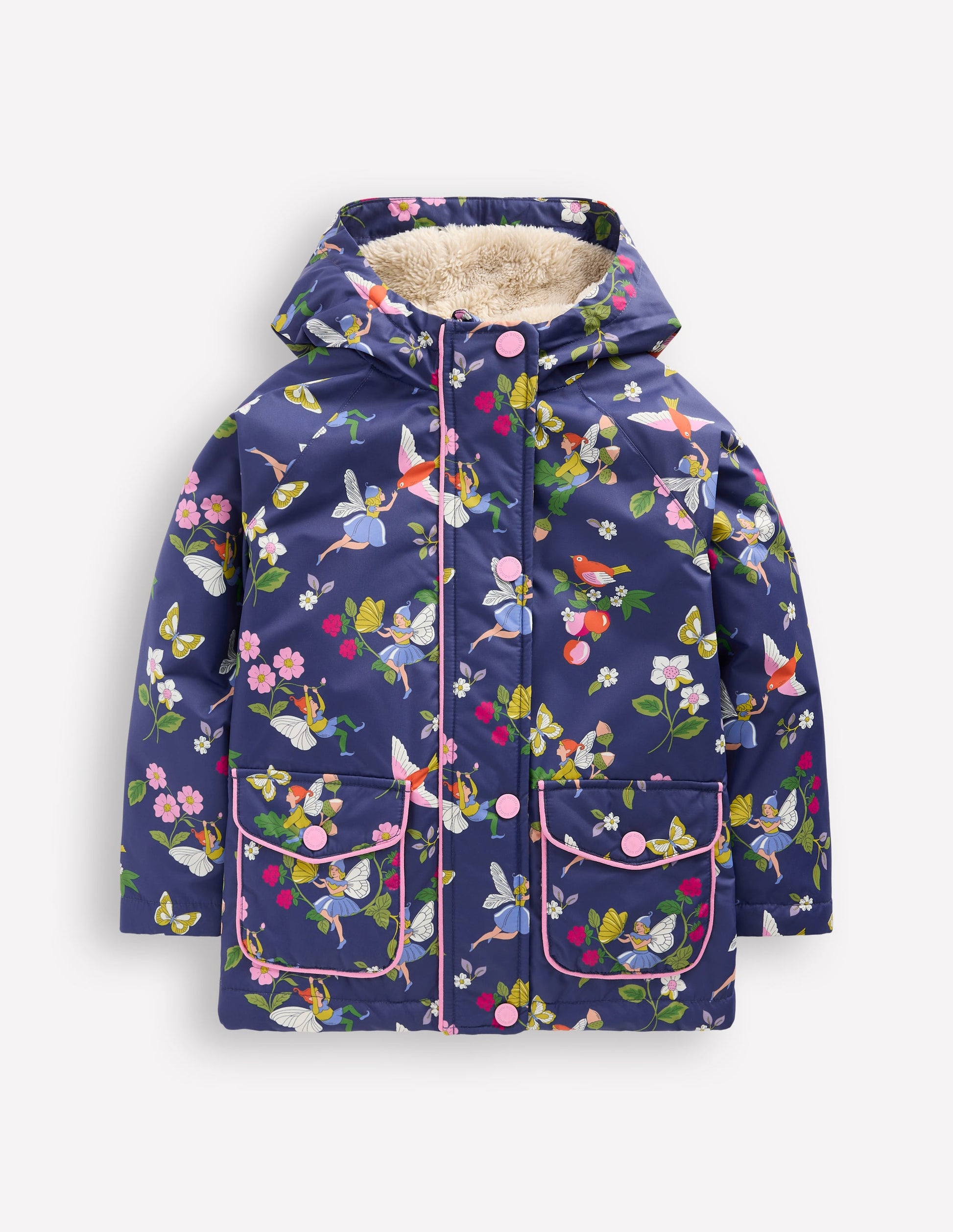 Sherpa Lined Anorak-Starboard Blue Fairies-1