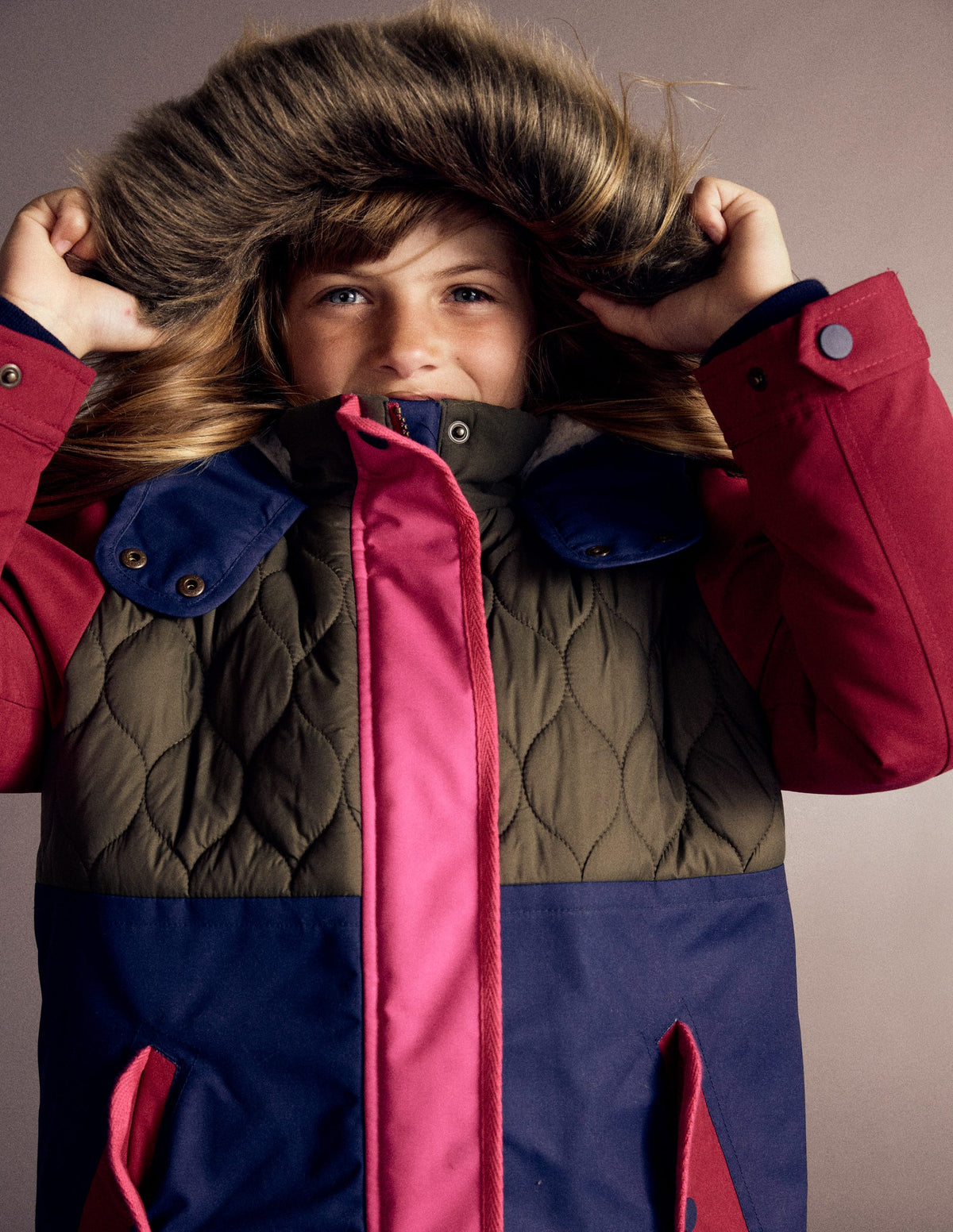 Joni Gesteppter Parka-Bunt-6