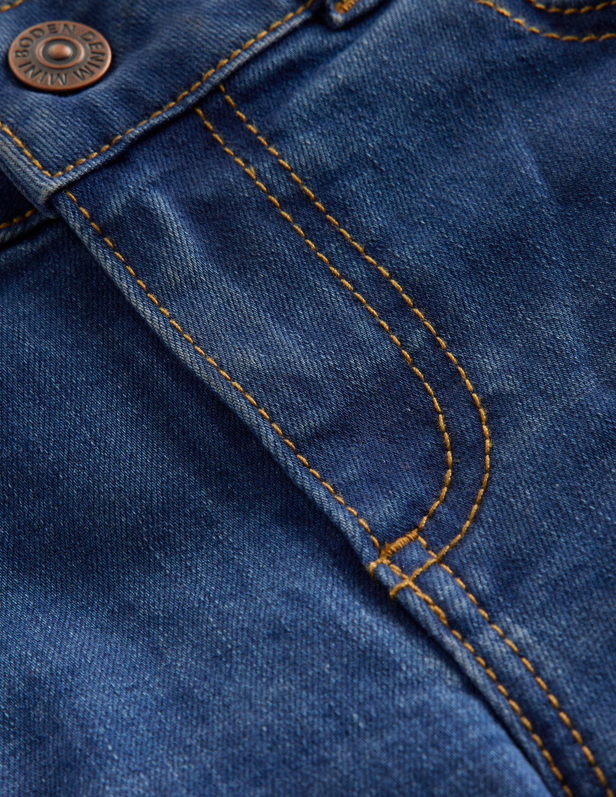 Eng anliegende Adventure-Flex-Jeans-Mittlere Mischung Denim-3