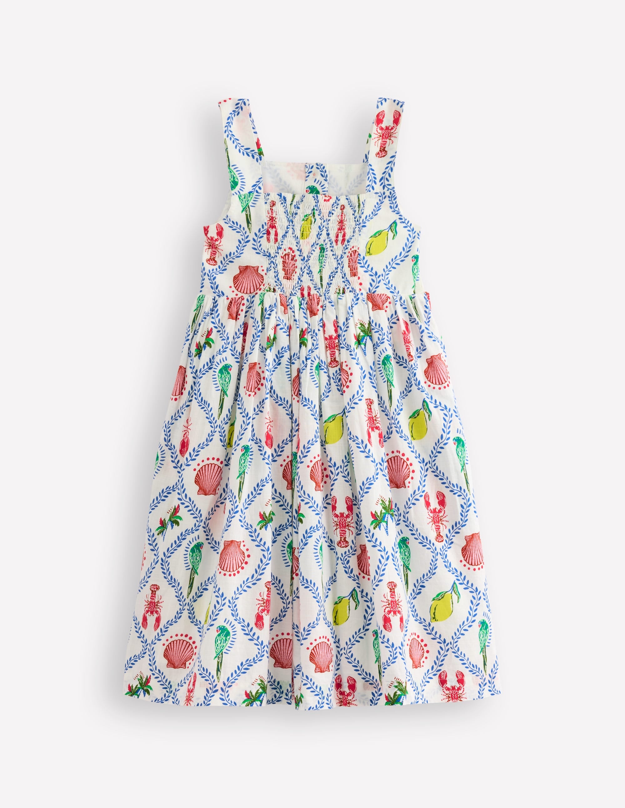 Robe Remy boutonnée-Motif Holiday Tile multi - Image 5