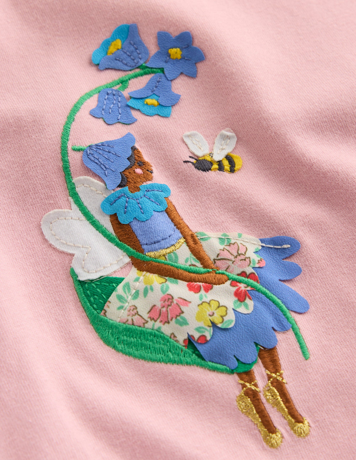 Ensemble avec tunique à manches volantées-Fées rose vintage - Image 3
