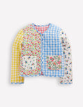 Aurore Wendejacke-Patchwork-Blumen