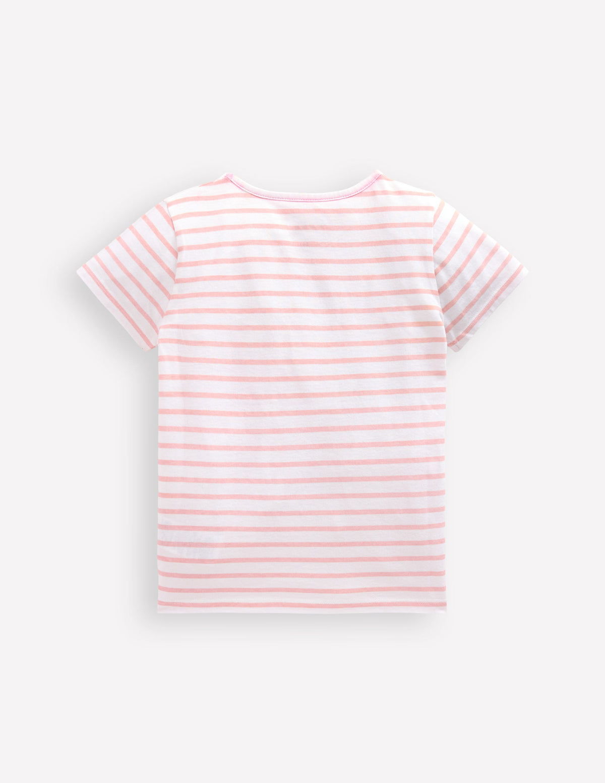 Bay Bouclé-T-Shirt-Streifen Schleifen-2