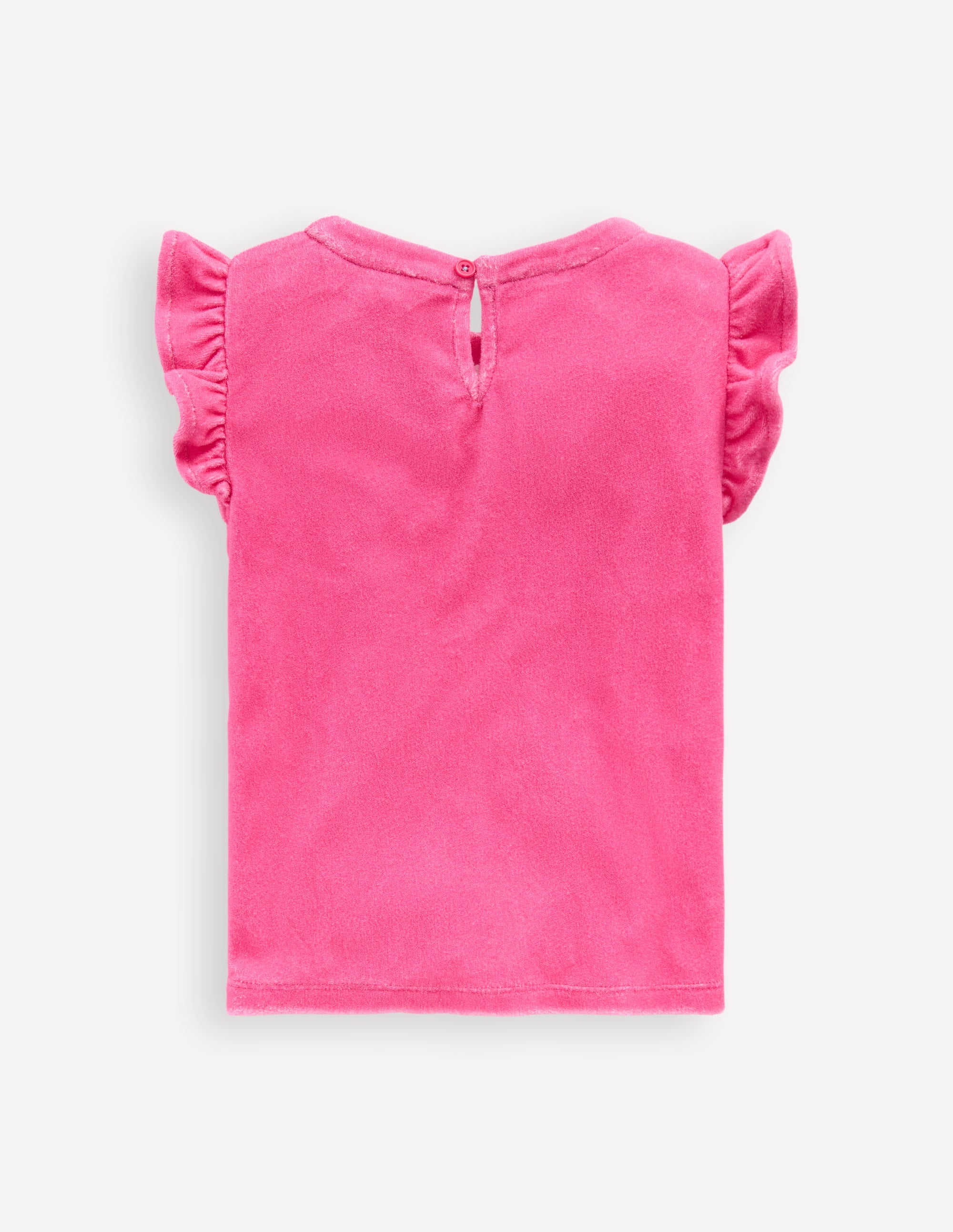 Lockeres Frottee-Oberteil-Sorbet-Rosa - Image 2