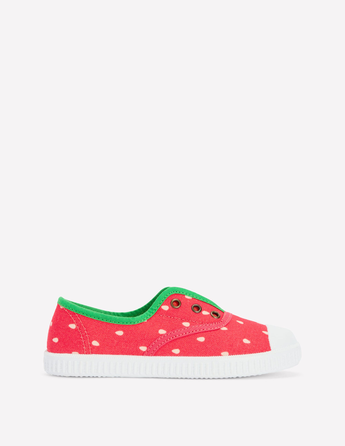 Canvas-Schuhe zum Hineinschlüpfen-Erdbeere-1