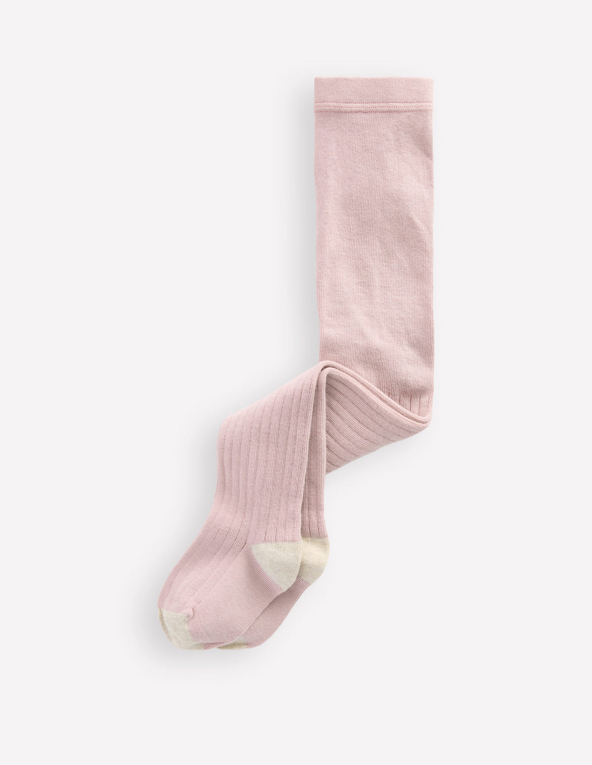 Baby Ribbed Tights-Pink - Image 1