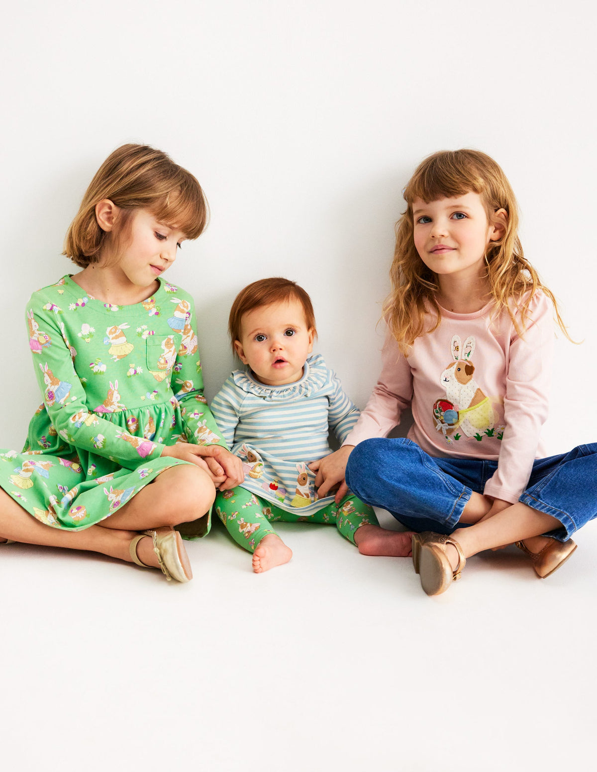 Originelles langärmeliges Jerseykleid-Aloe-Grün Oster-Meerschweinchen - Image 4