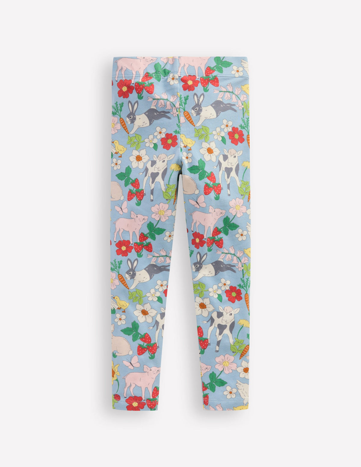 Everyday Fun Leggings-Blue Spring Meadow - Image 2