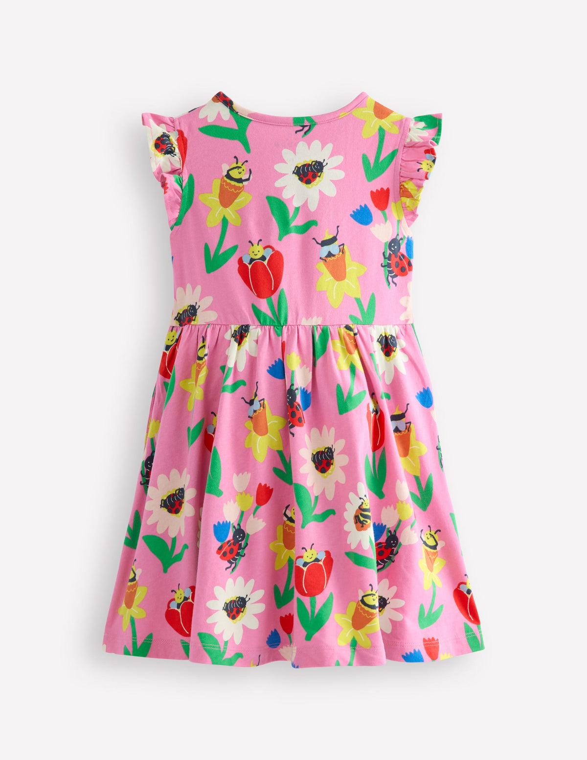 Posie Kleid mit Rüschenärmeln-Fliederzucker Frühlingsgarten - Image 2