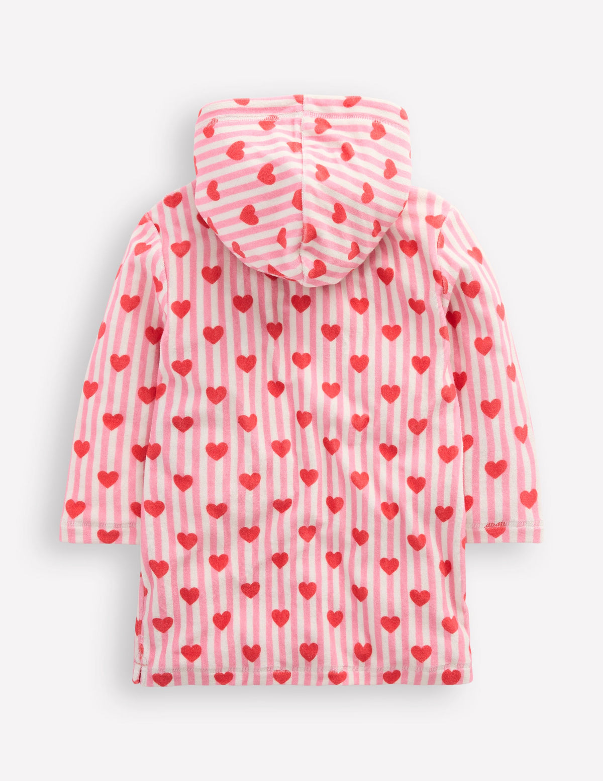 Romie Frottee-Badeponcho mit Reißverschluss-Festivalrosa Riesengänseblümchen - Image 2