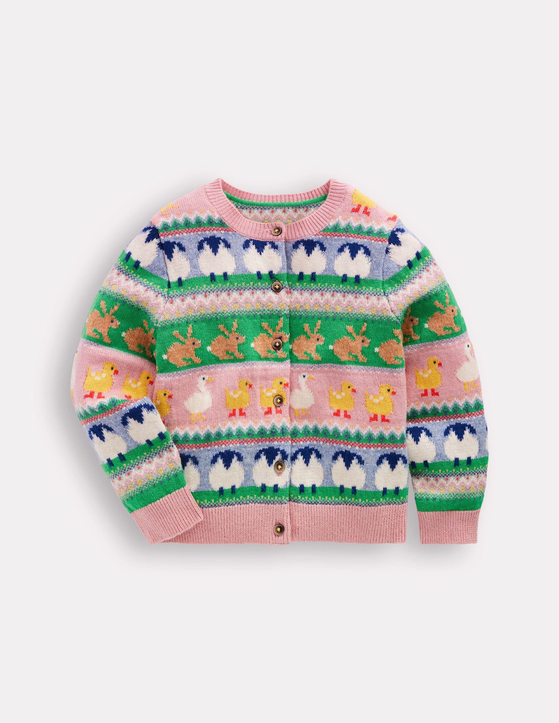 Edie Fair-Isle-Strickjacke-Ostern Fair-Isle-1