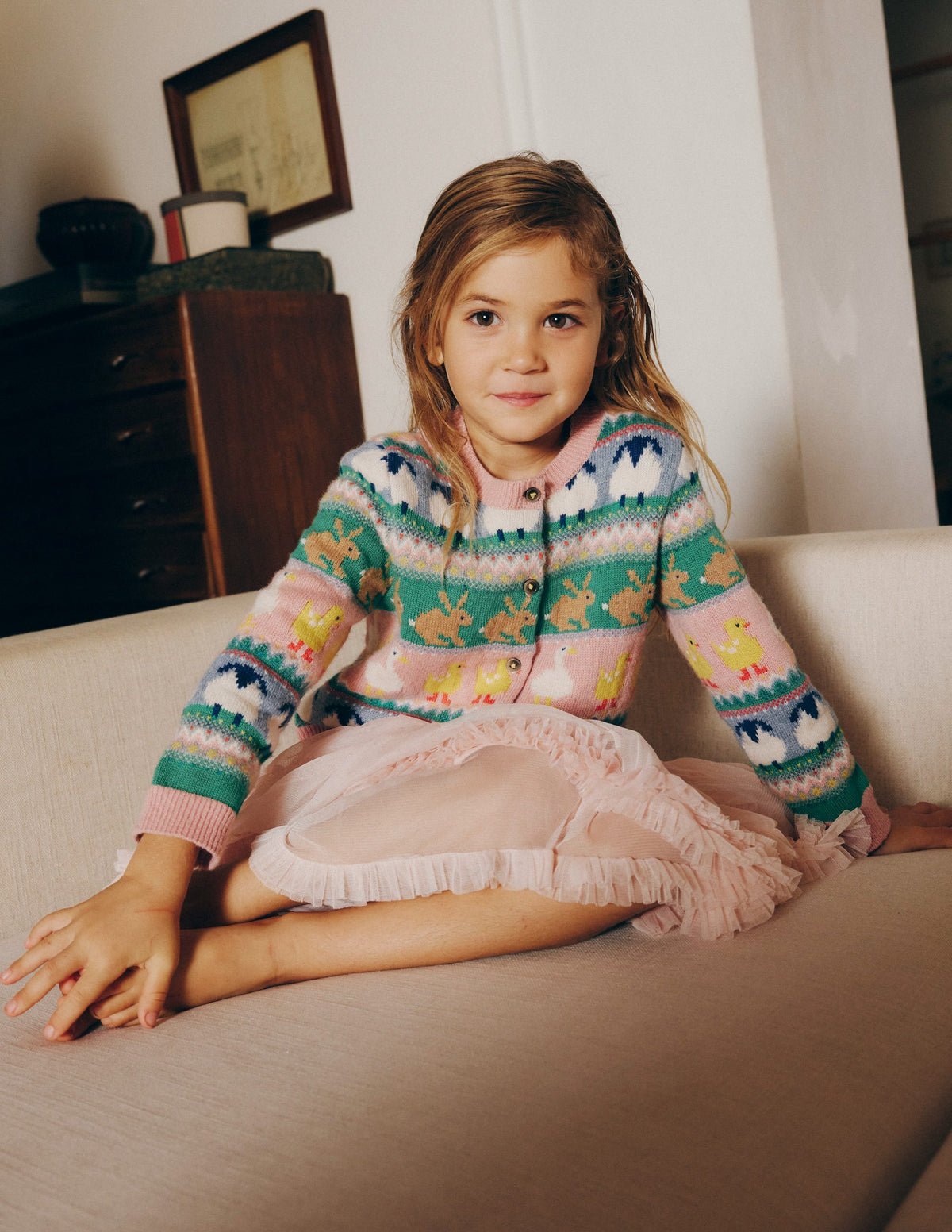 Edie Fair-Isle-Strickjacke-Ostern Fair-Isle - Image 4
