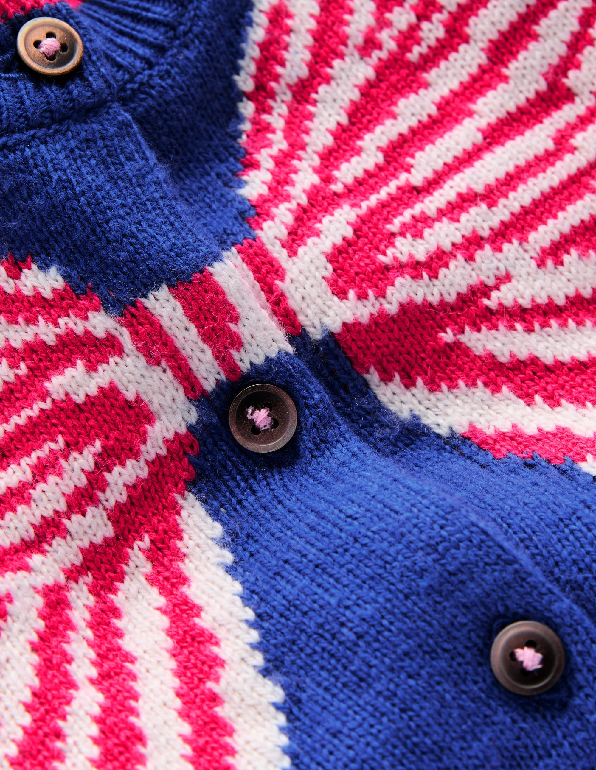 Cardigan Evelyn à logo fun-Nœud bleu héron - Image 3