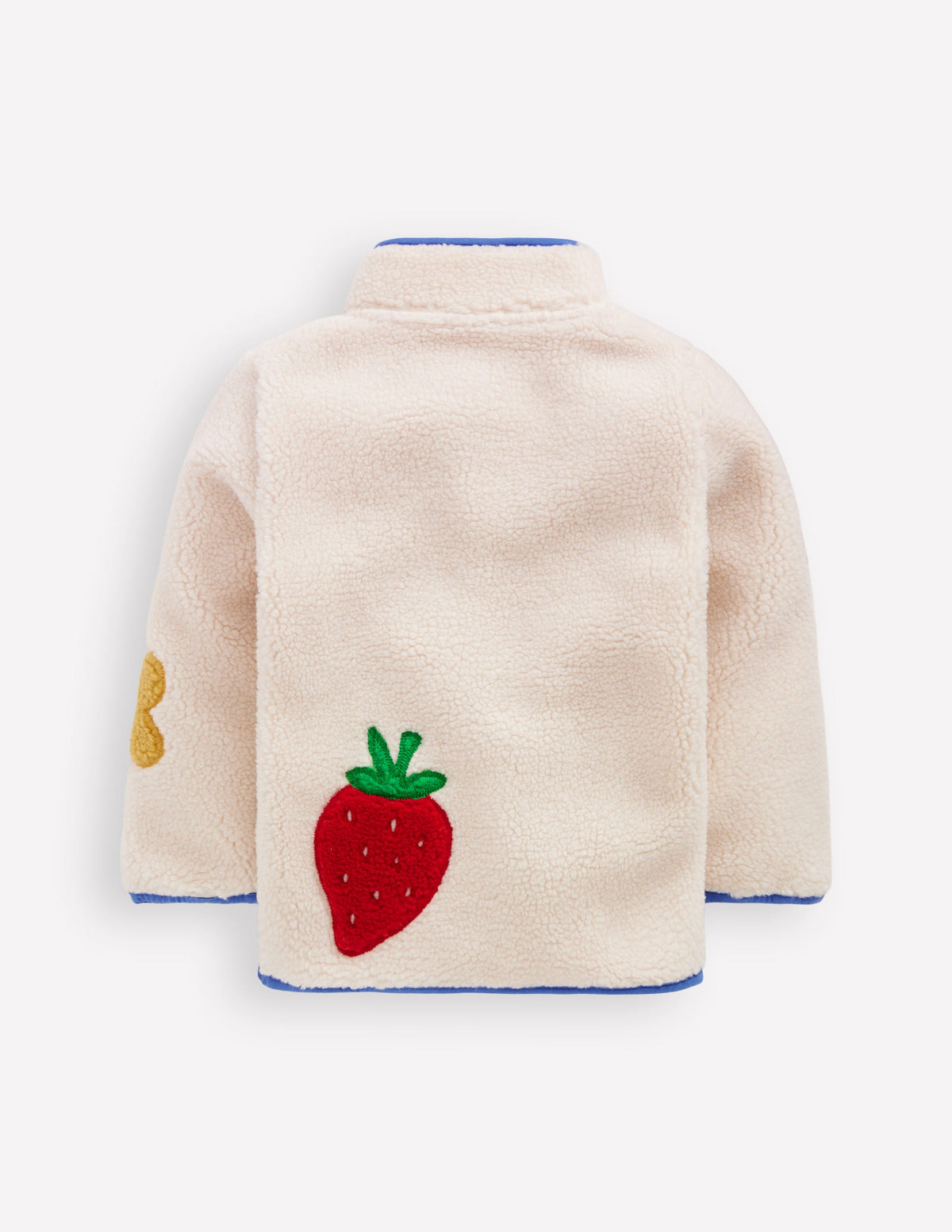 Borg Logo Pop Over-Ivory Strawberry Flower - Image 2