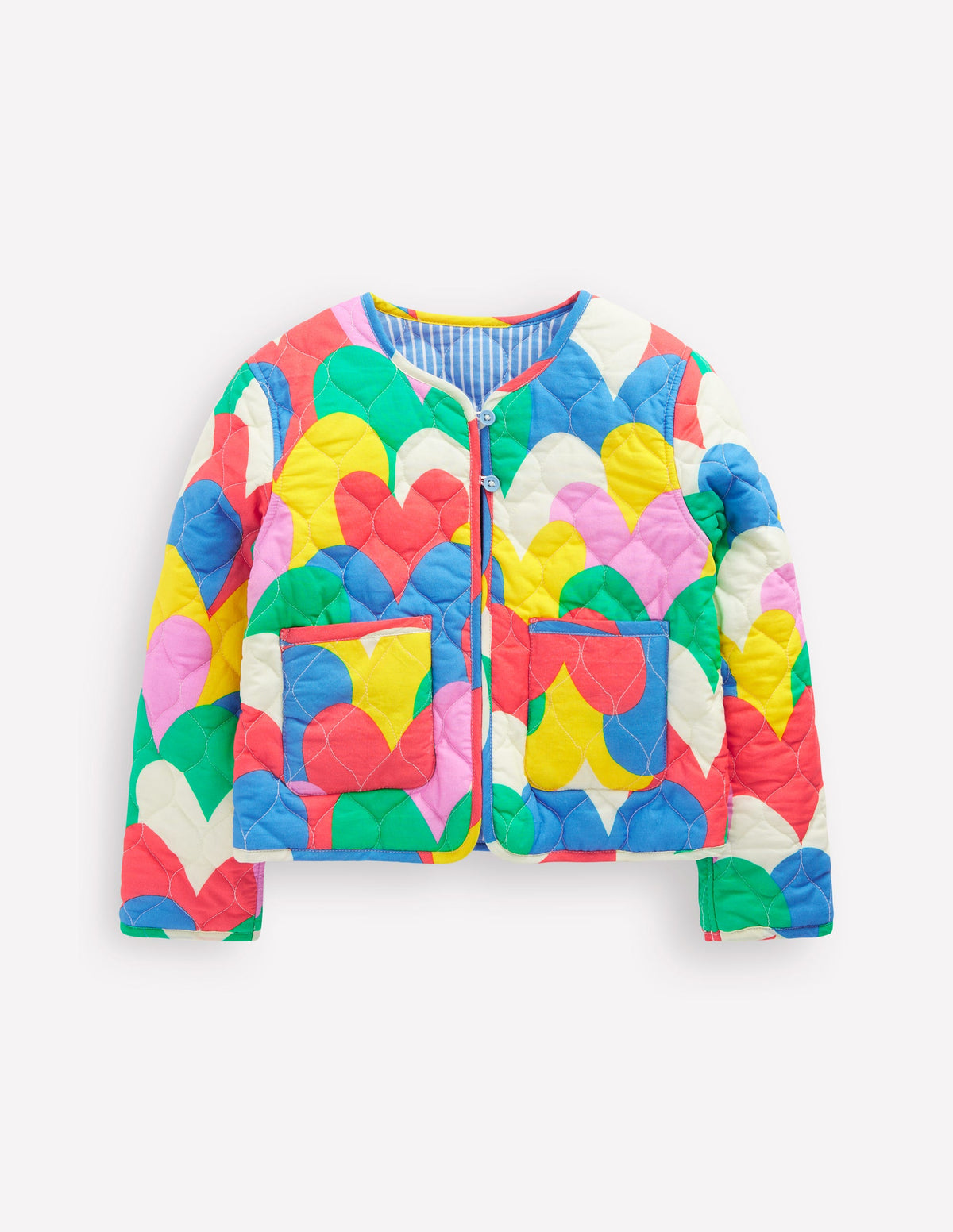 Aurore Wendejacke-Bunte Herzen Tarnmuster-1