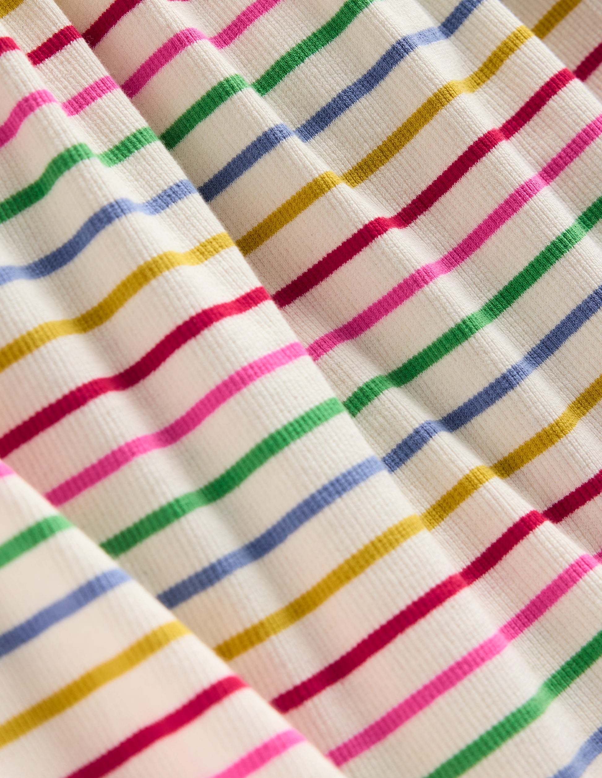 Robe en jersey à volants-Arc-en-ciel multi-3