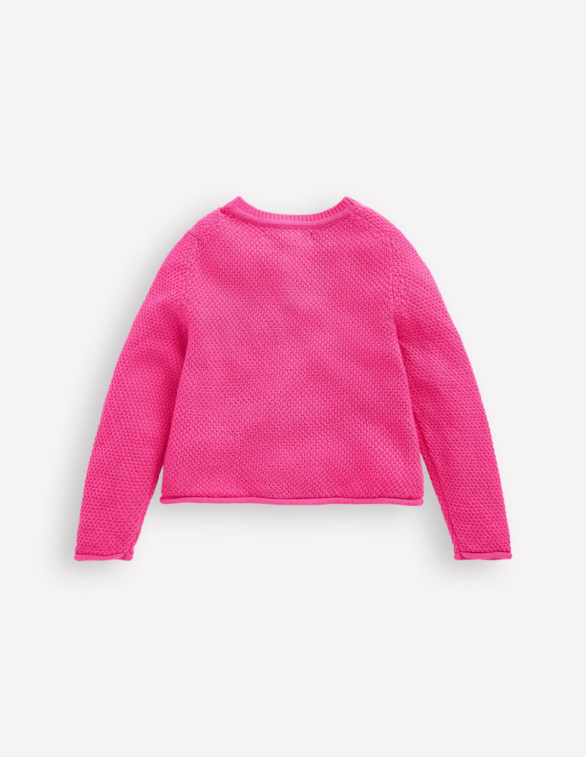 Everyday Cotton Cardigan-Sorbet Pink - Image 2