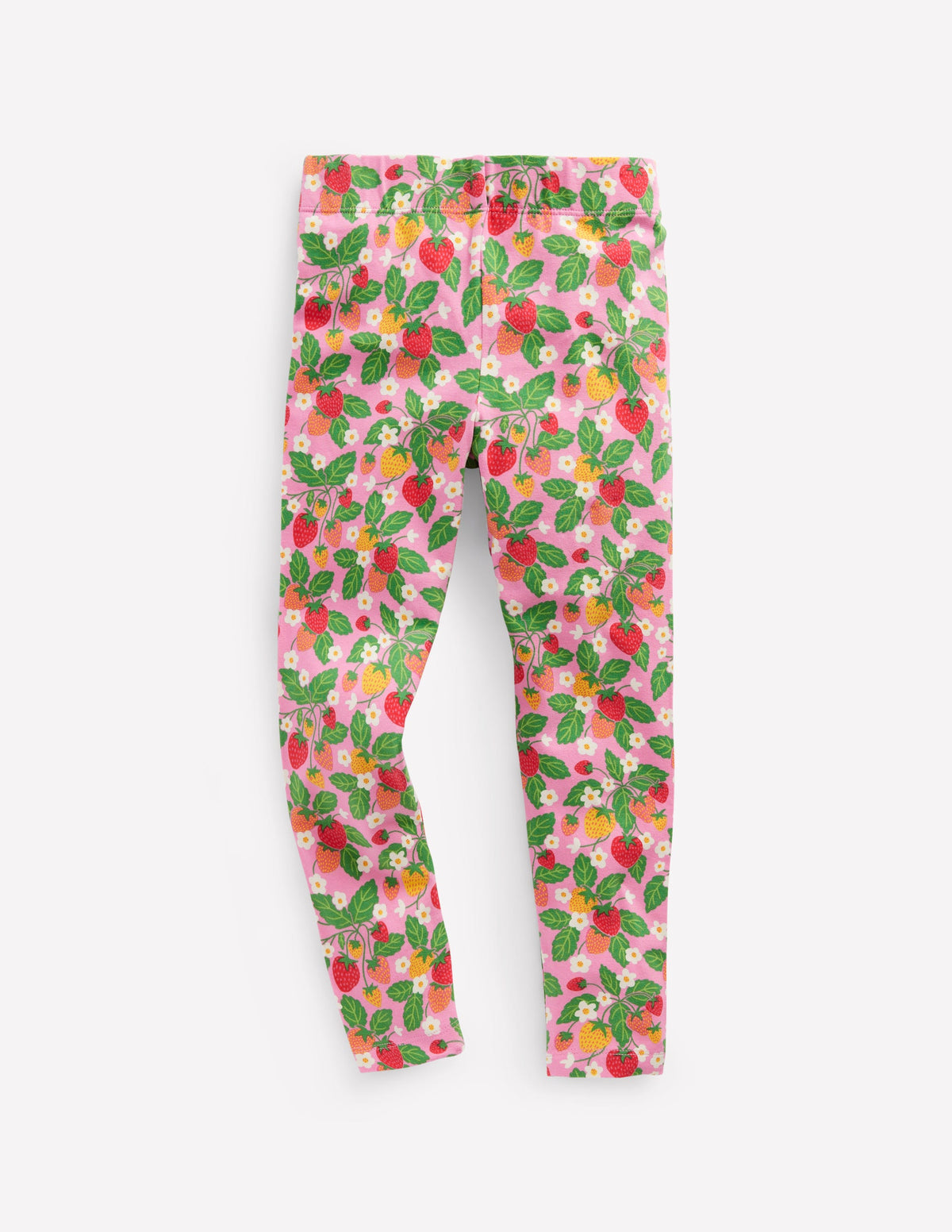 Lustige Leggings für jeden Tag-Kosmos-Rosa Erdbeer-Aufnäher - Image 1